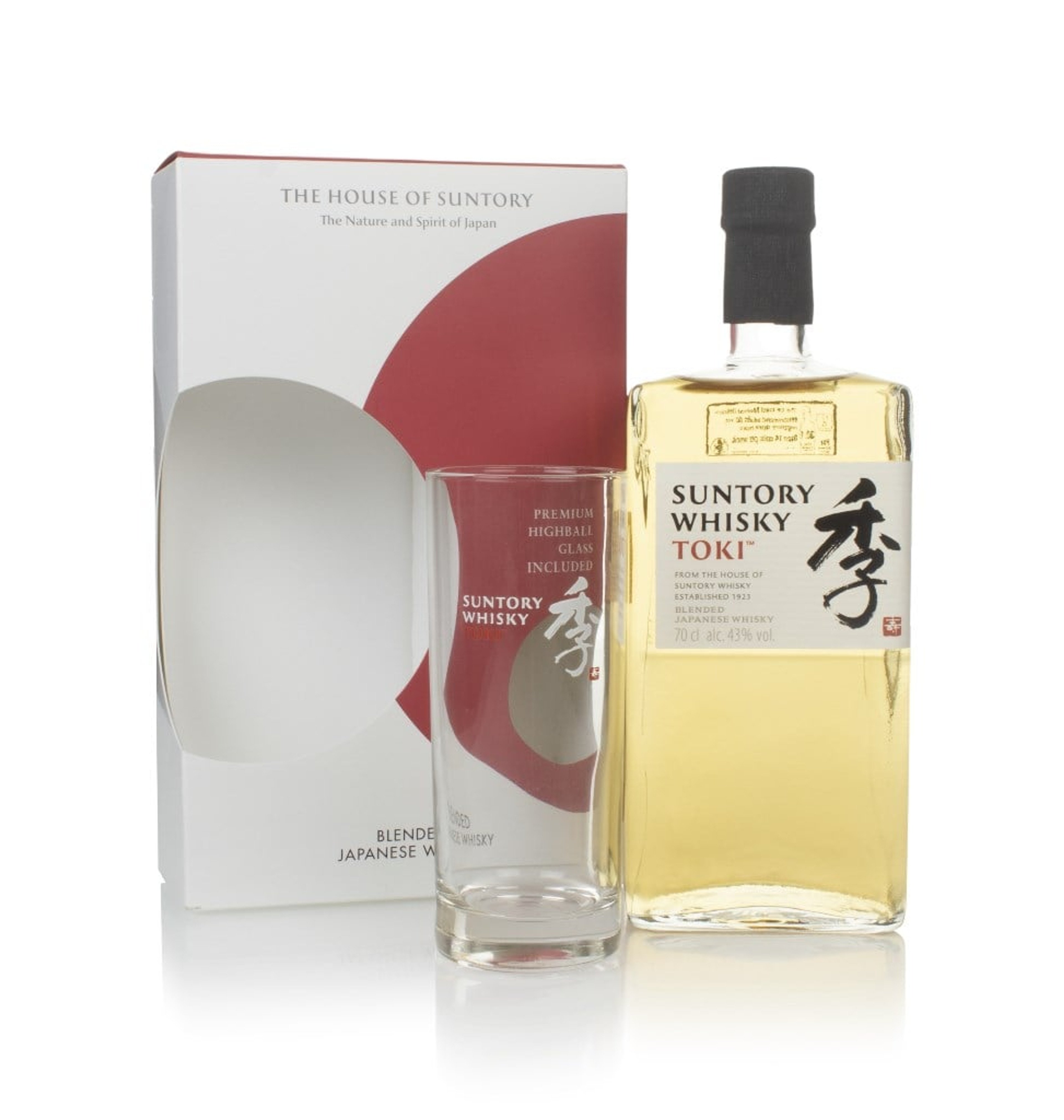 Suntory Toki Gift Pack with Glass 70cl