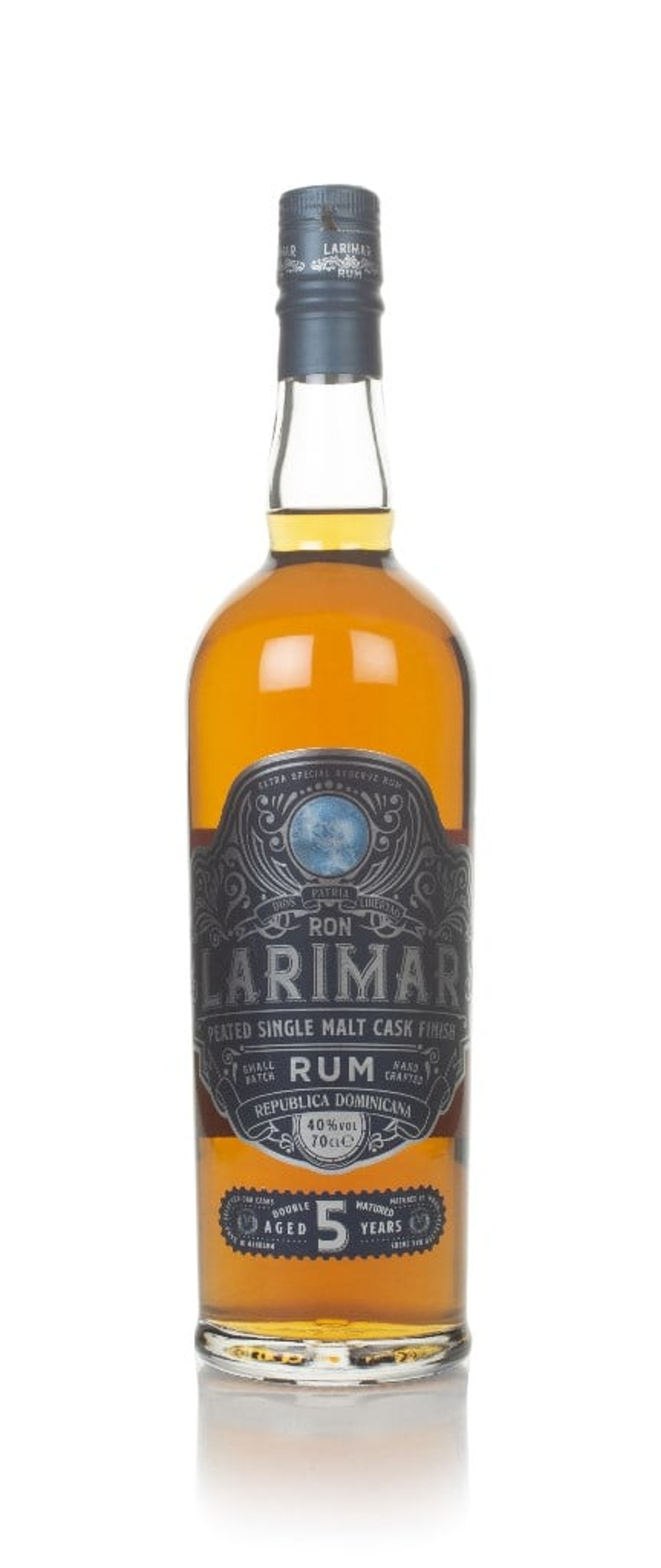 Ron Larimar 5 Year Old Peated Single Malt Cask Finish 70cl