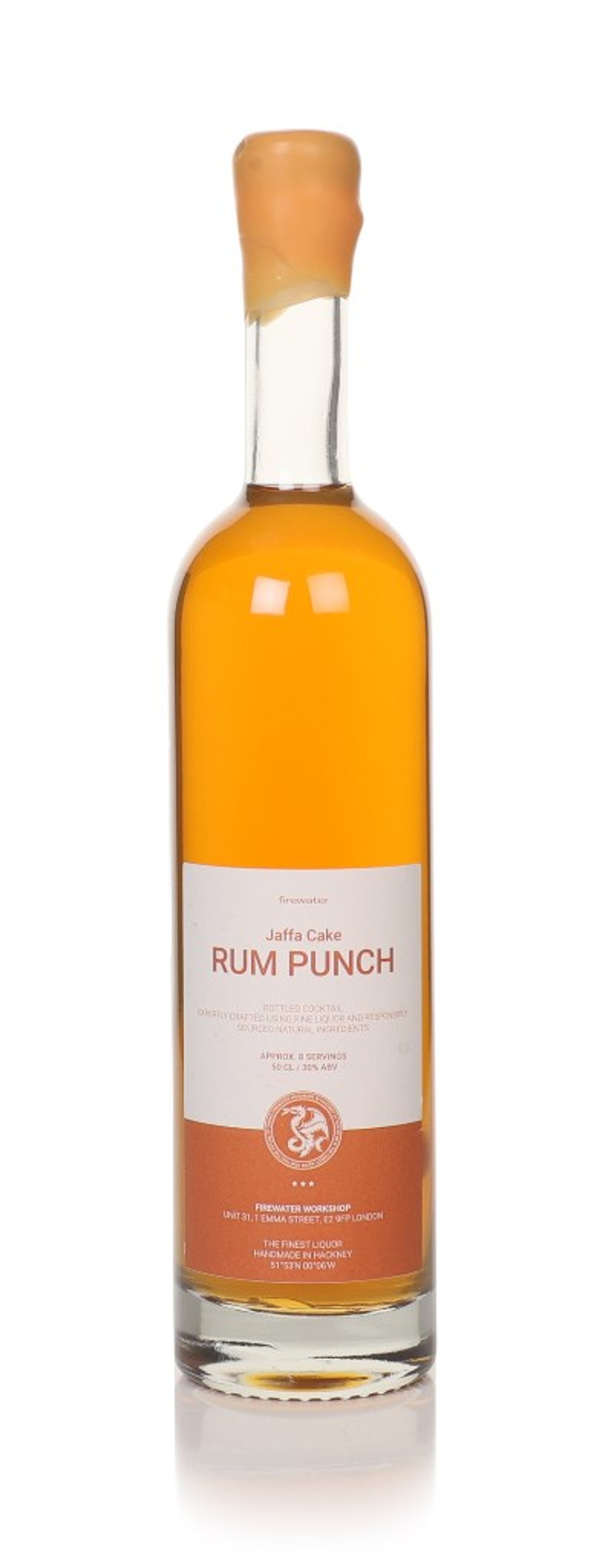 Firewater Jaffa Cake Rum Punch 50cl