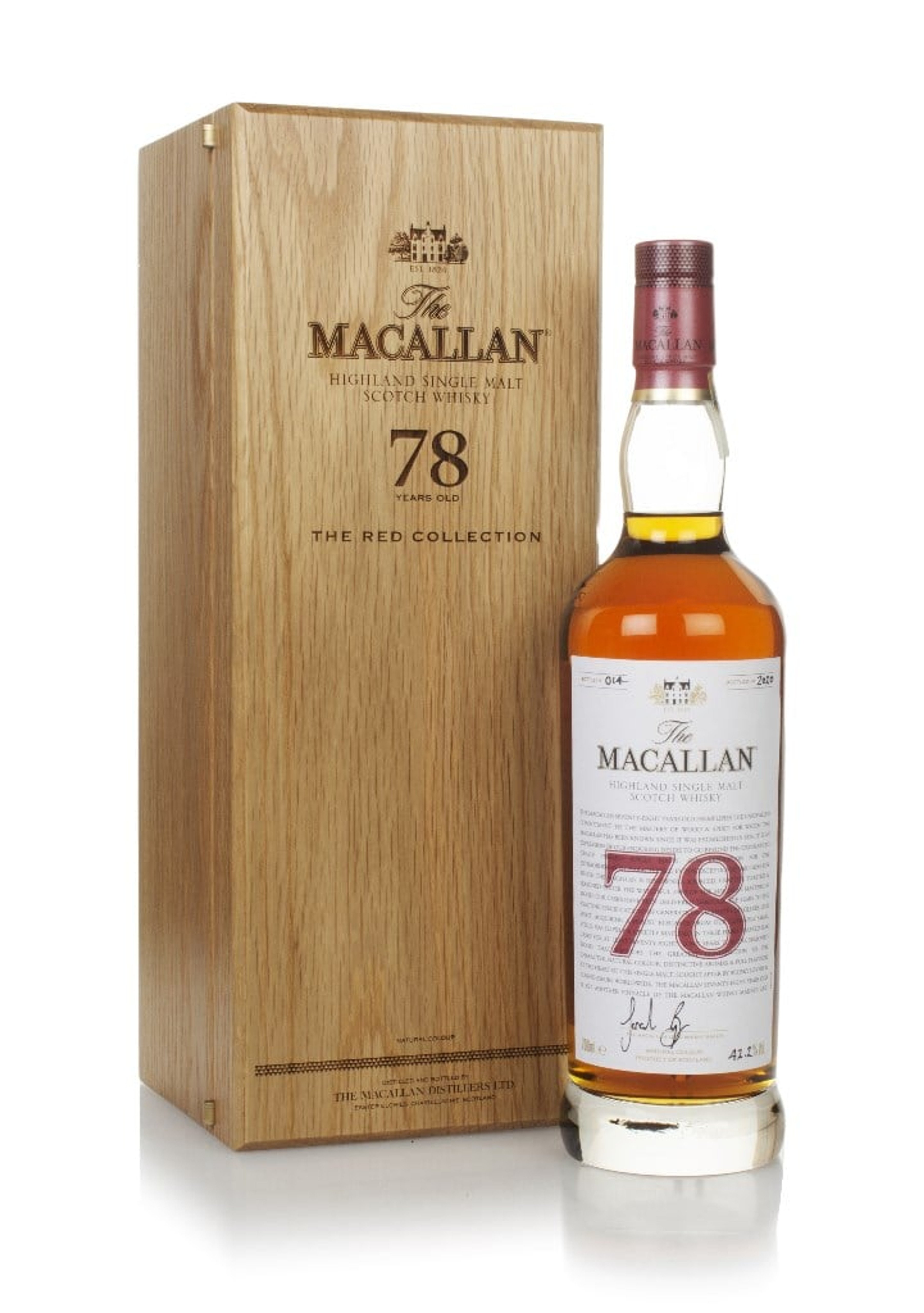 The Macallan 78 Year Old - The Red Collection 70cl