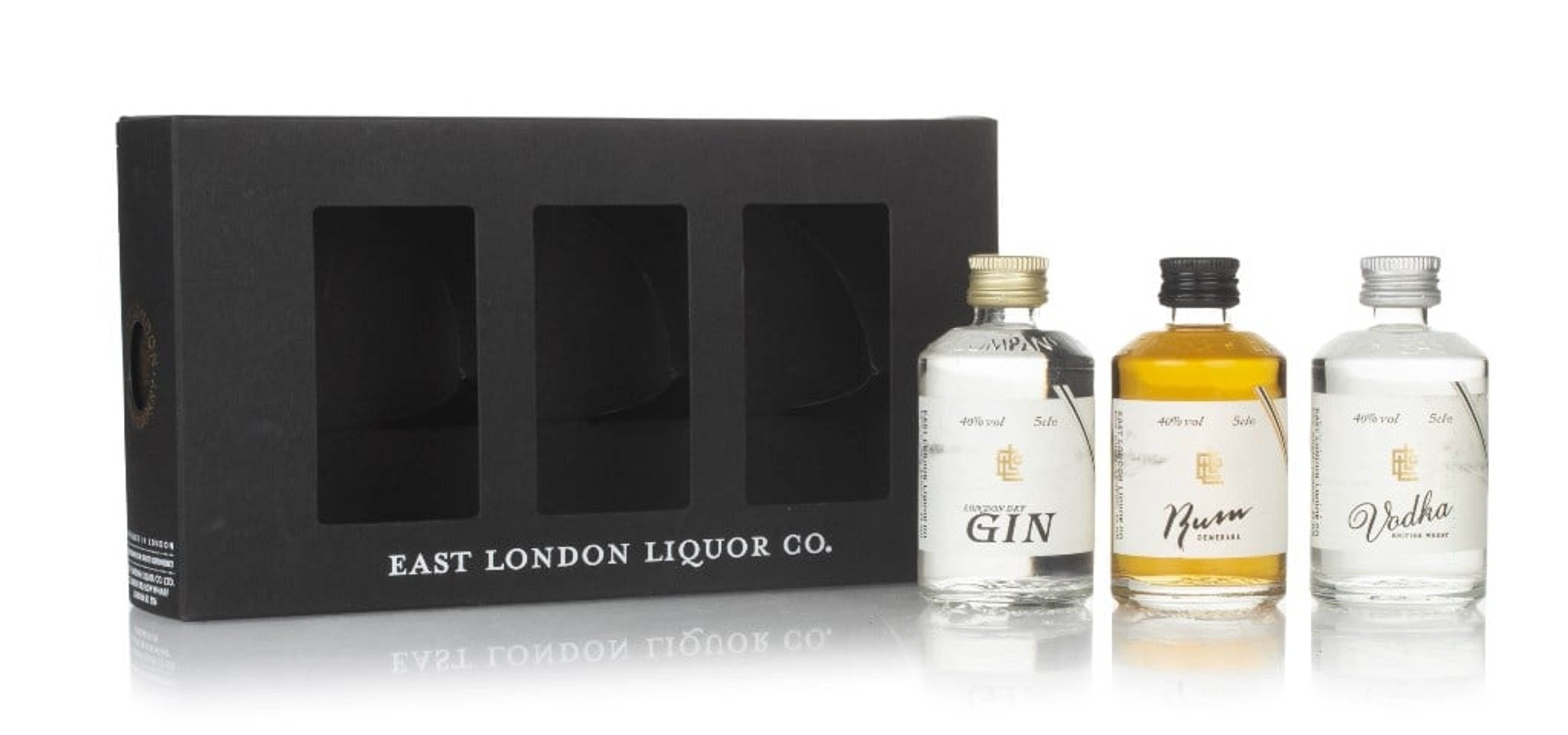East London Liquor Company Triple Pack (3 x 50ml) 15cl