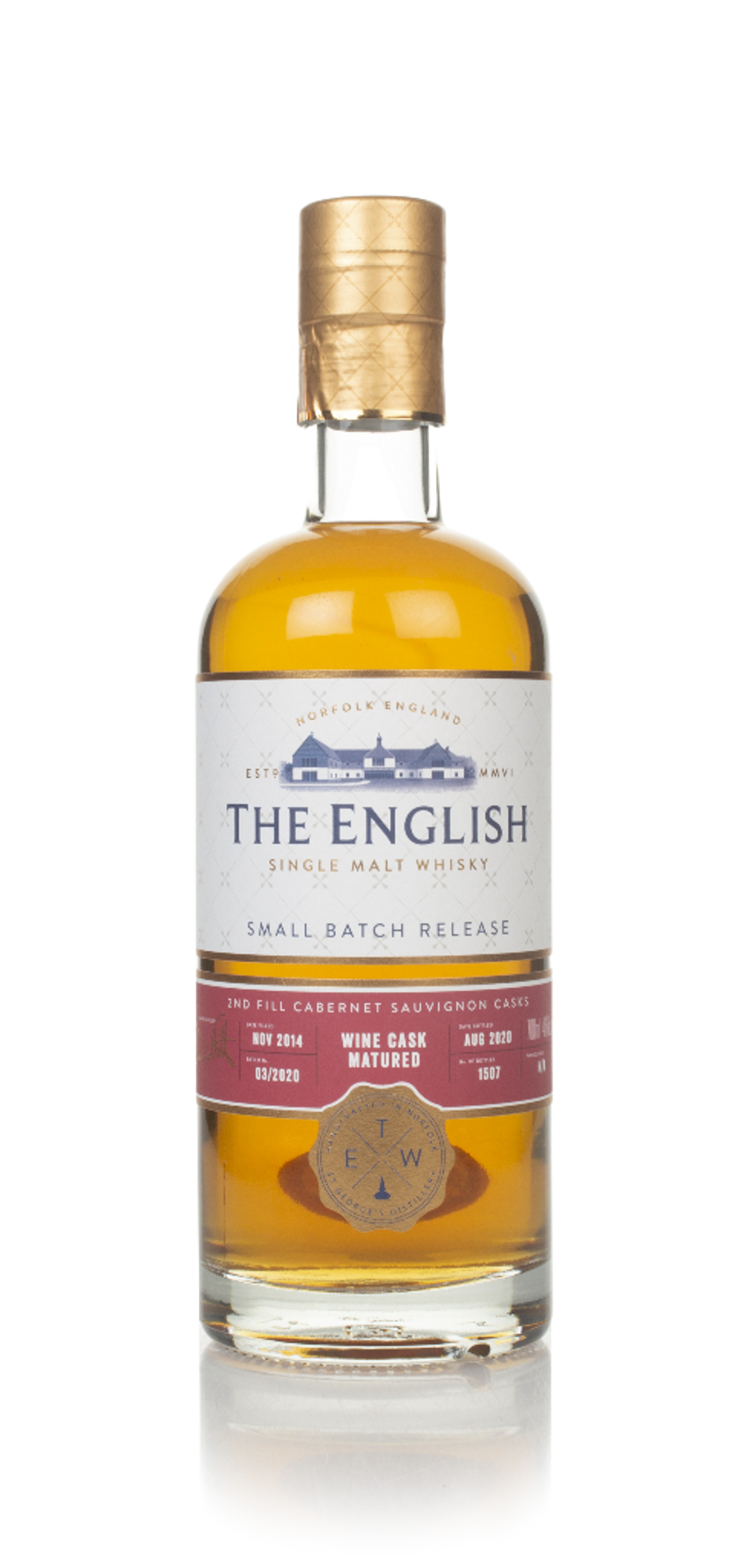 The English 15 Year Old 2007 (cask DM003) Founders' Private