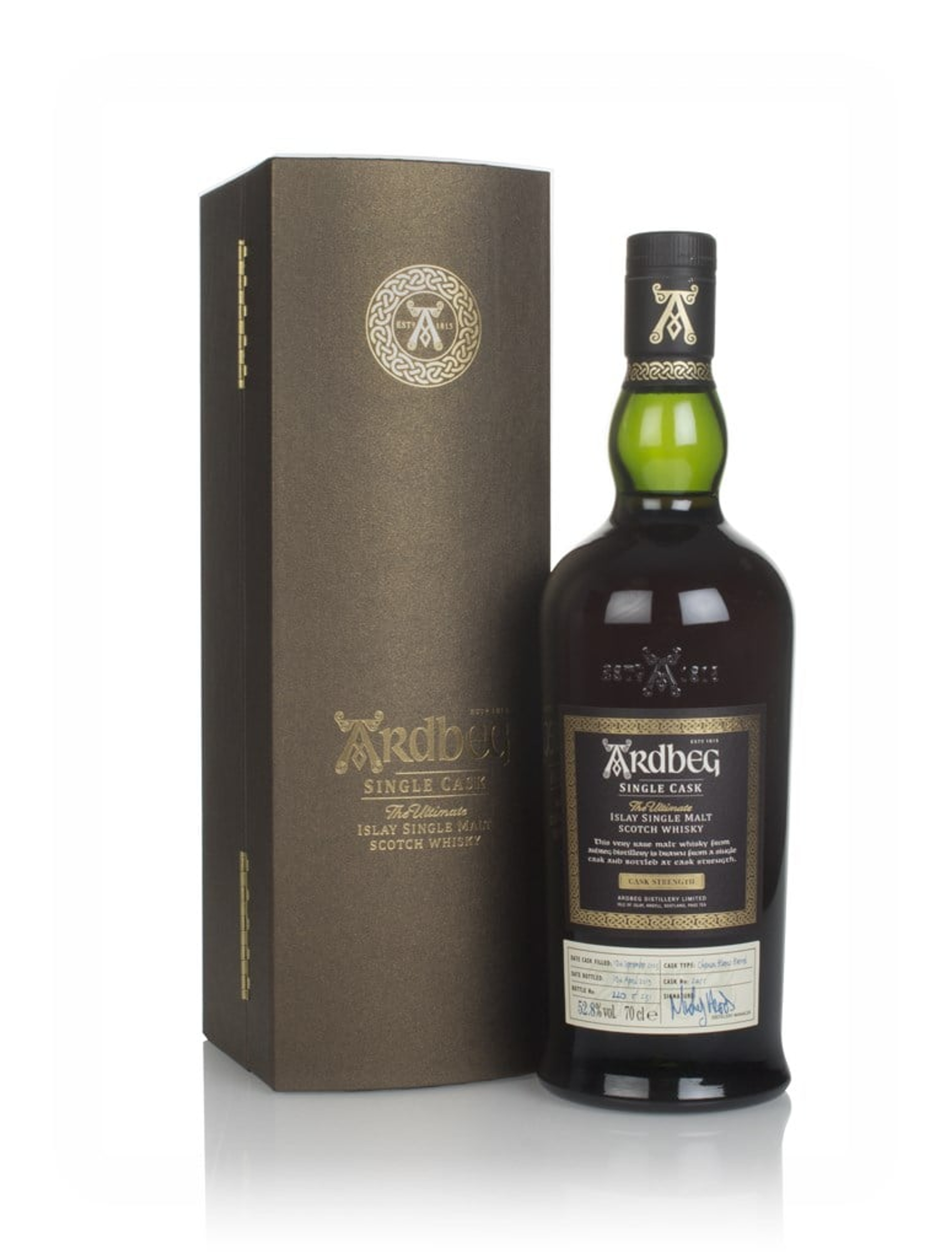 Ardbeg 15 Year Old 2003 (cask 2455) - Cask Strength 70cl