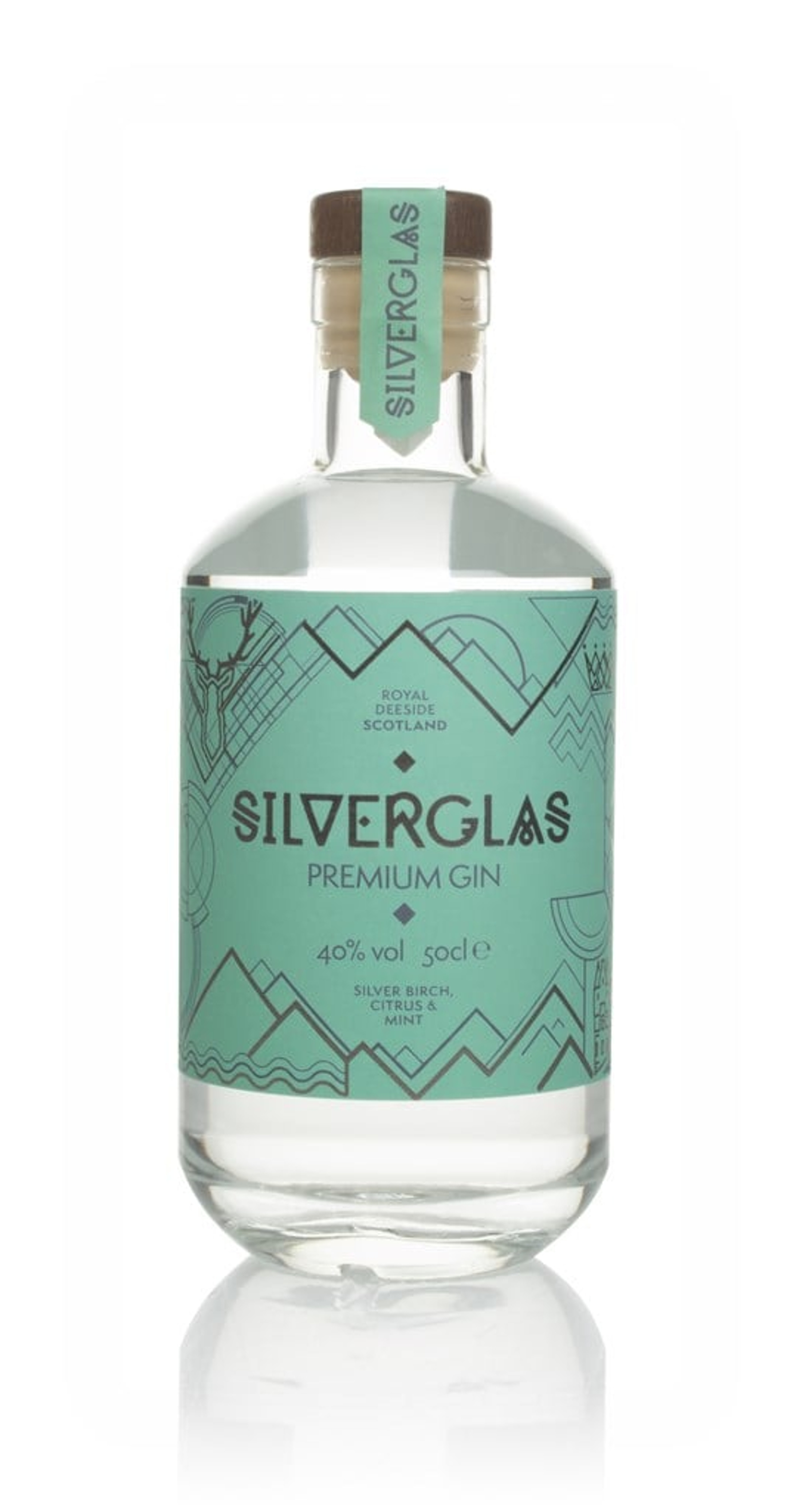Esker Silverglas Gin 50cl