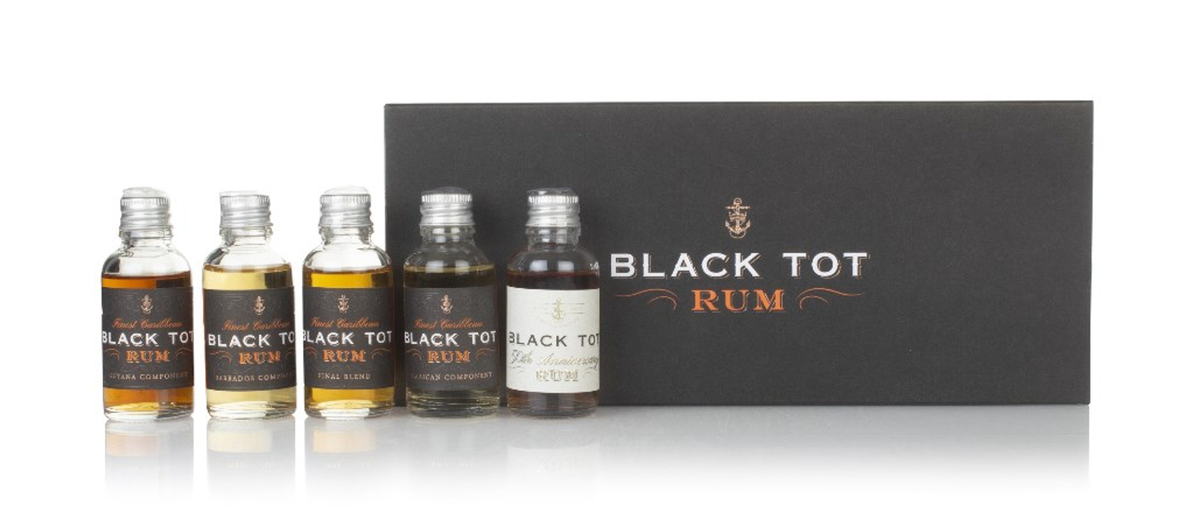 Black Tot Rum 50th Anniversary Set (5 x 30ml) 15cl