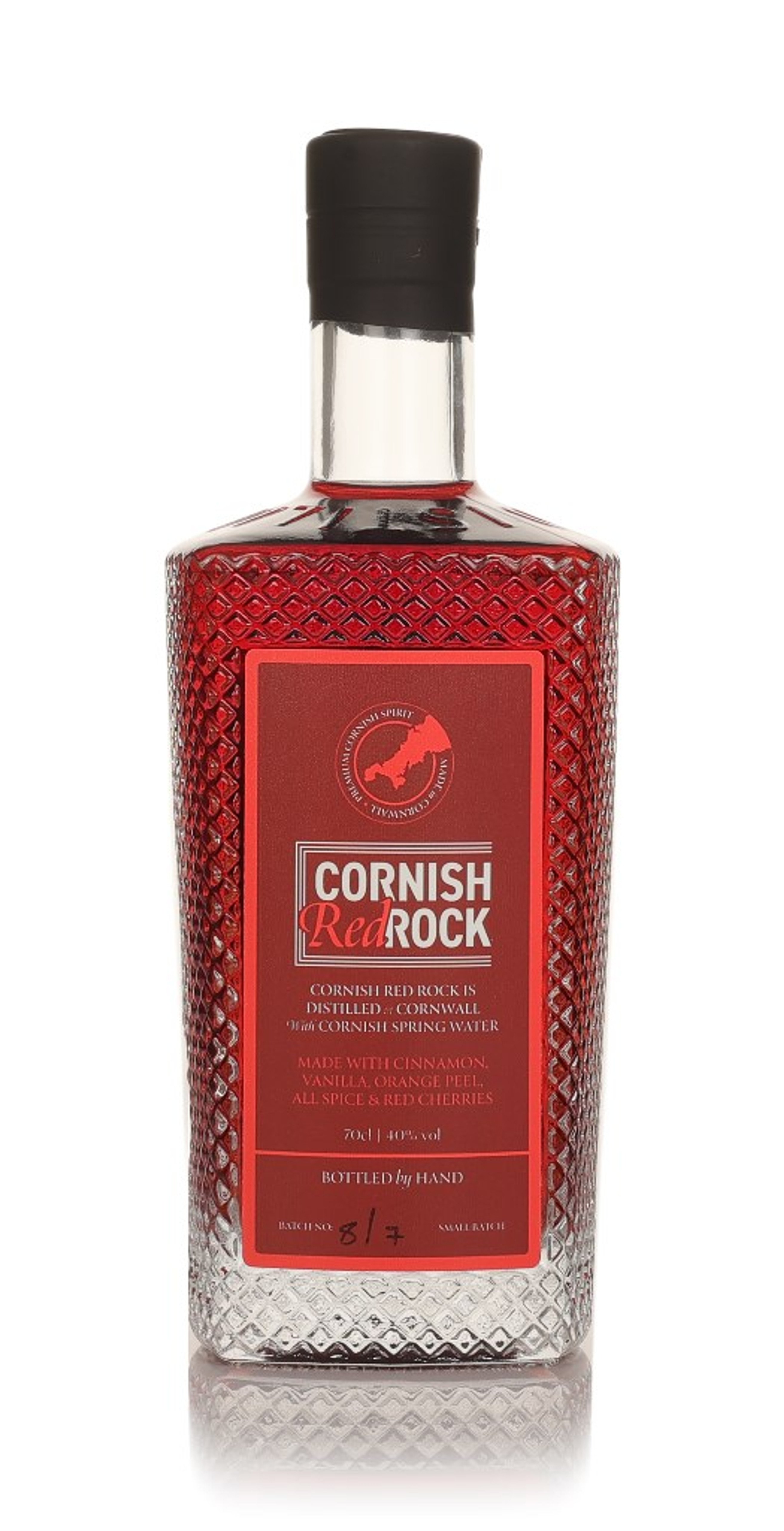 Cornish Rock Red Rum 70cl