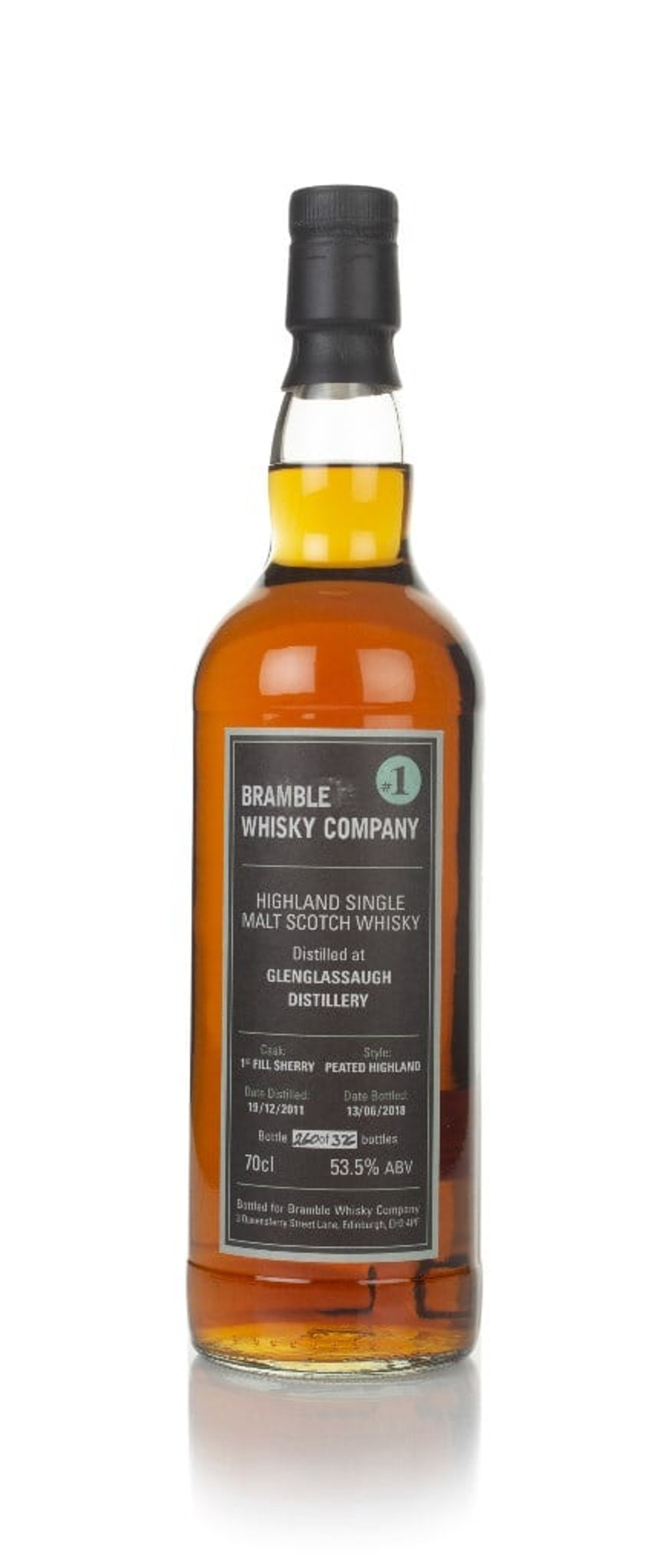 Glenglassaugh 6 Year Old 2011 - Bramble Whisky Company 70cl