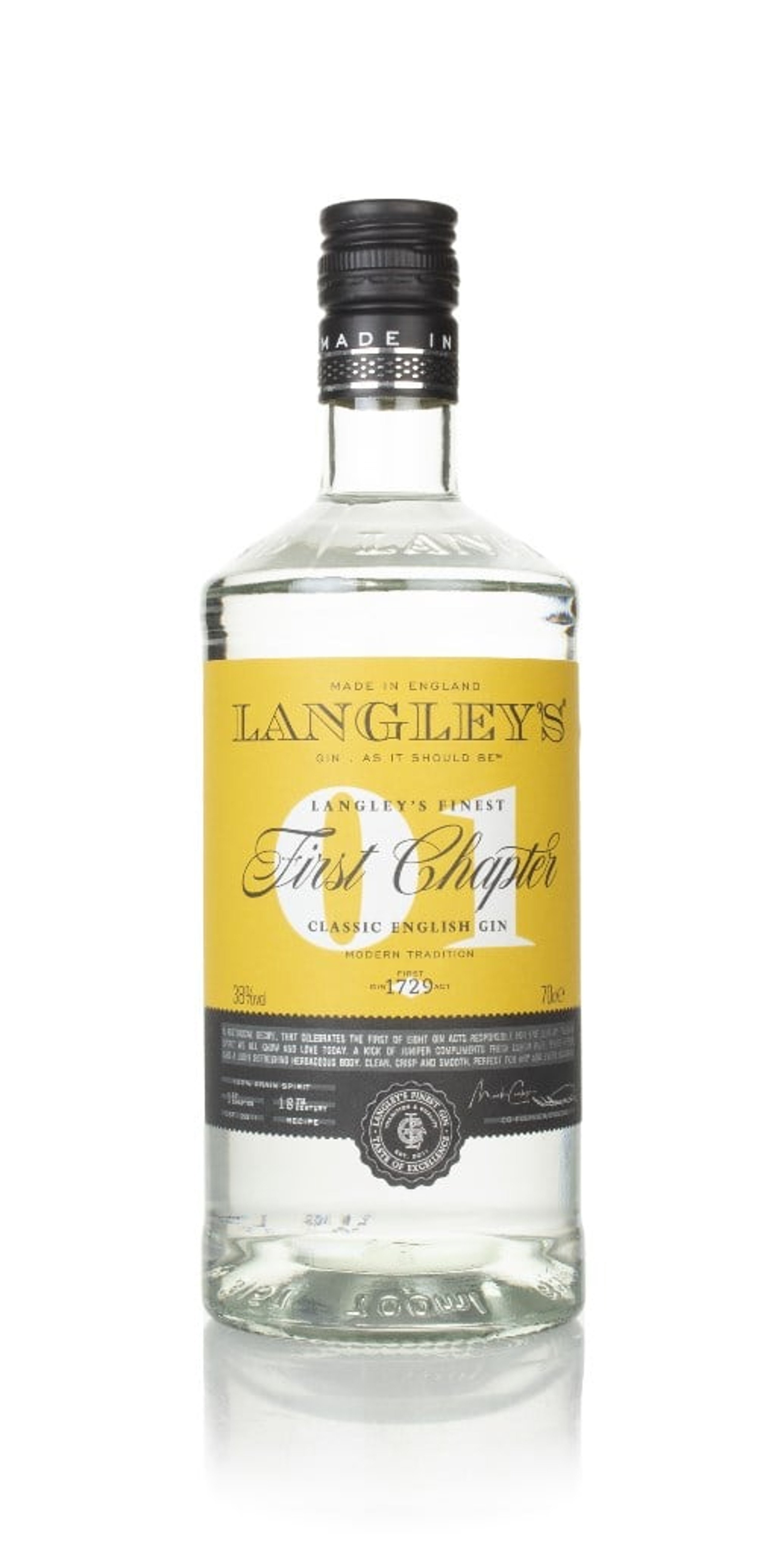 Langley's First Chapter Gin 70cl
