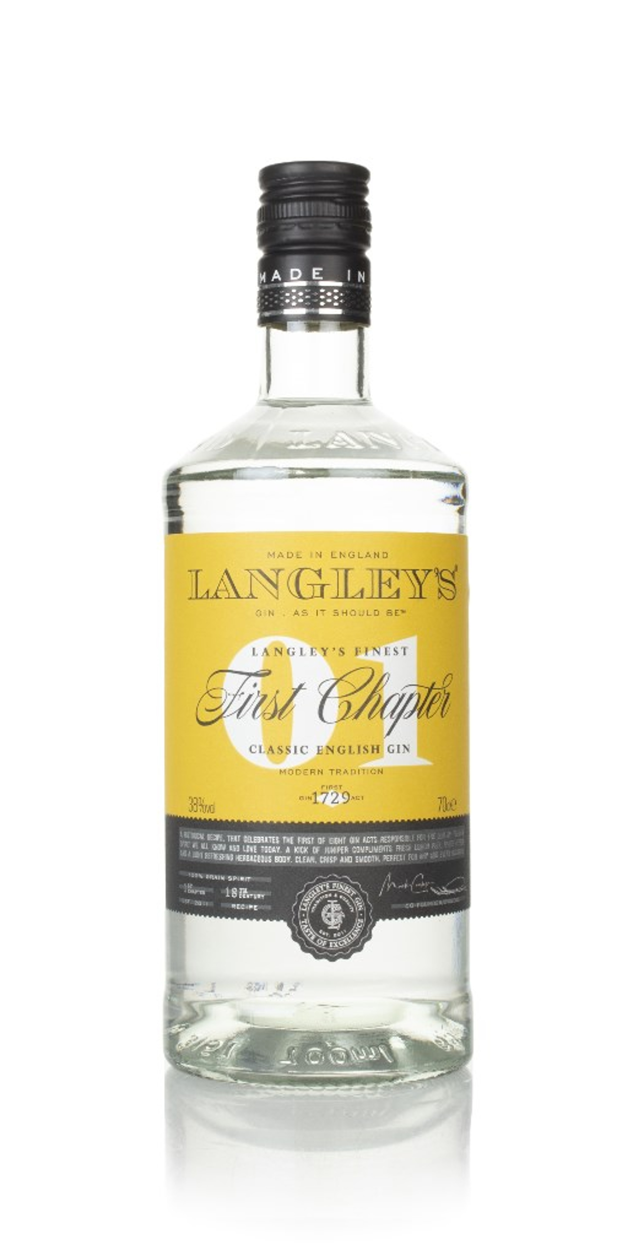 Langley's First Chapter Gin 70cl
