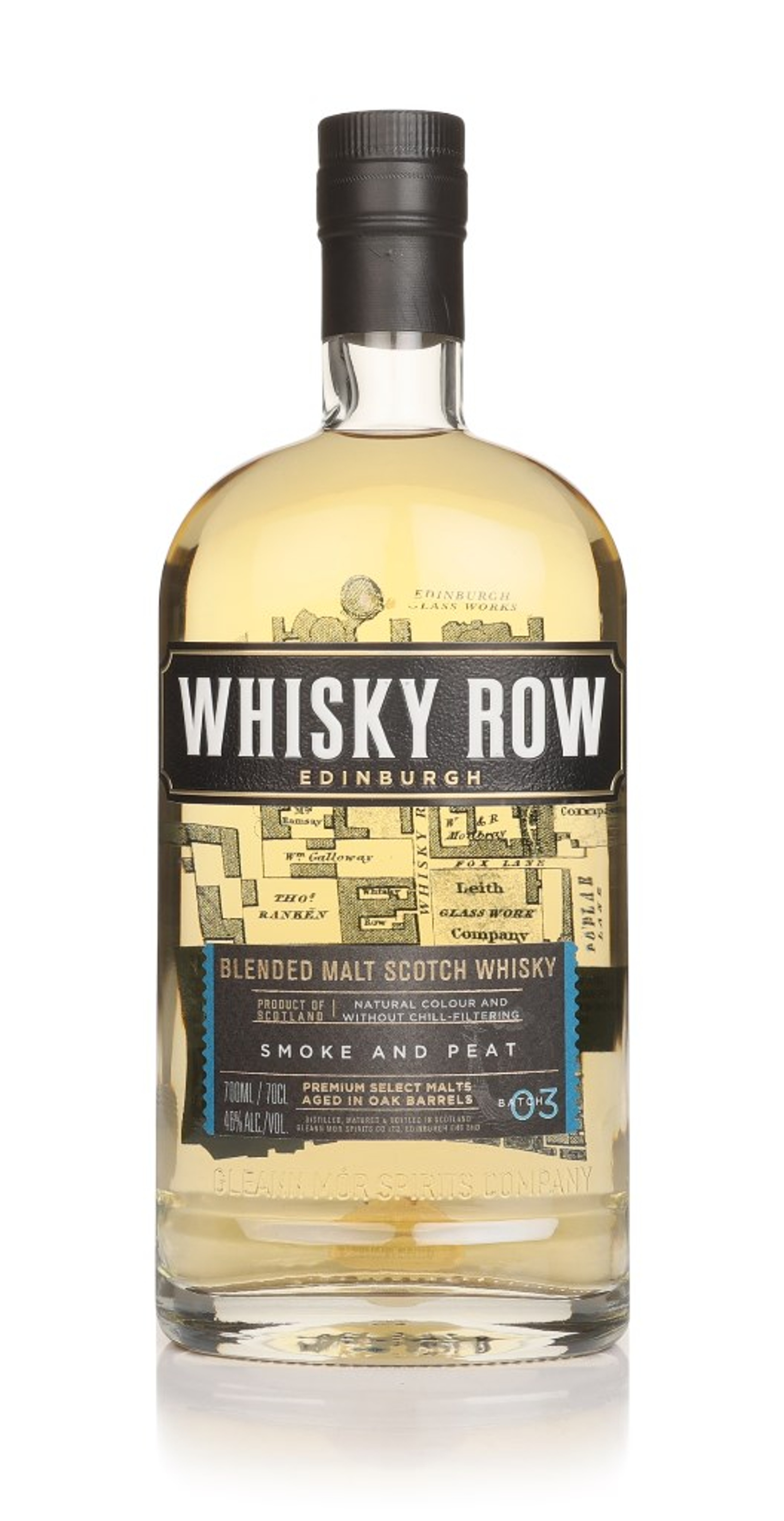 Whisky Row Smoke & Peat 70cl