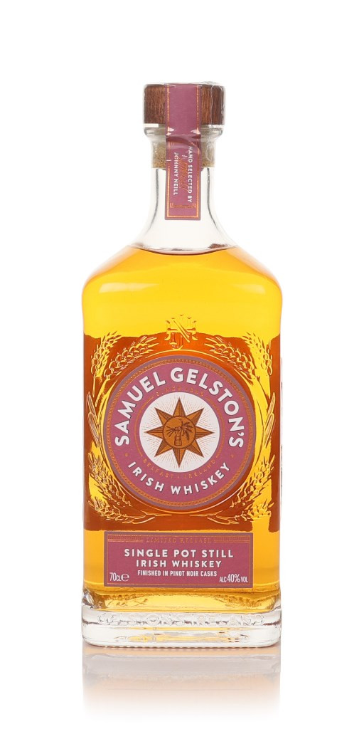 Gelston's Single Pot Still Pinot Noir Cask Finish 70cl