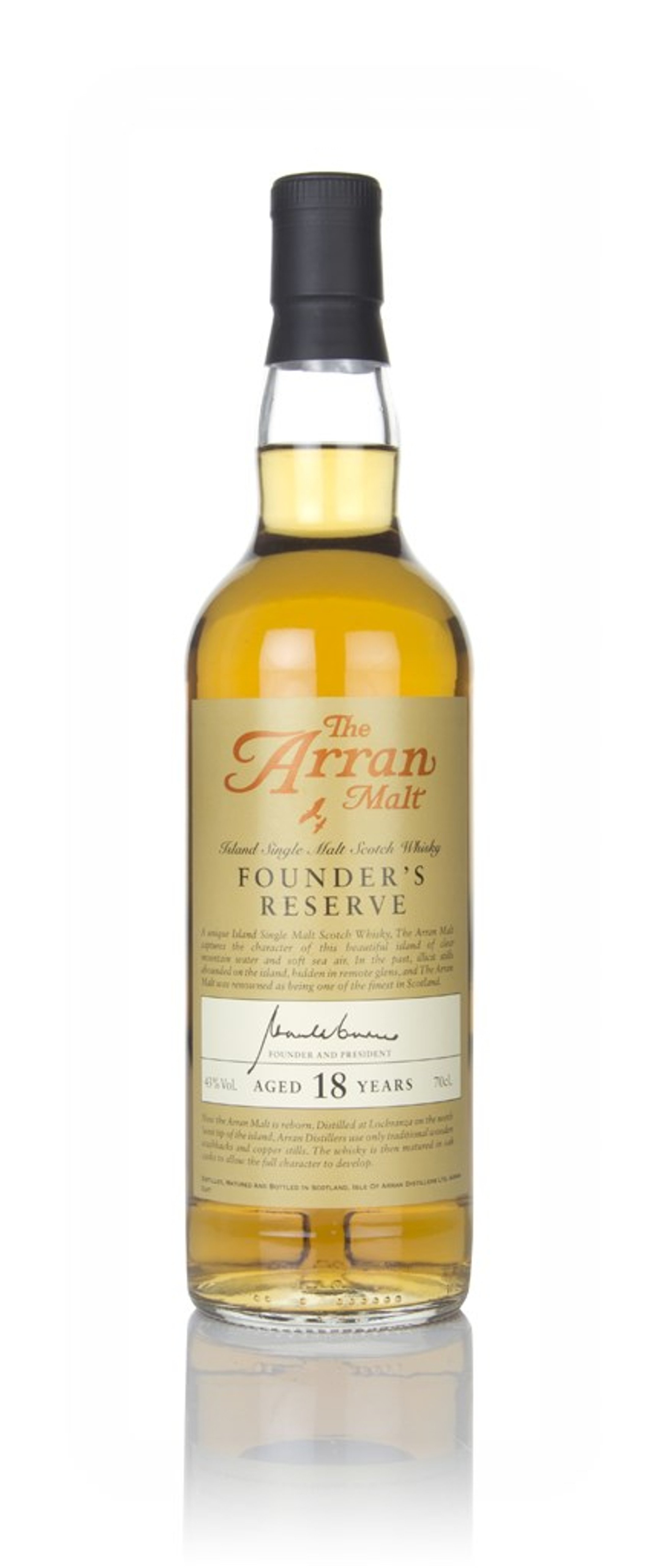 Arran 18 Year Old Founder's Reserve 70cl