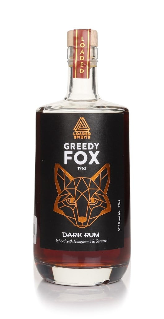 Greedy Fox Honeycomb & Caramel Rum 70cl
