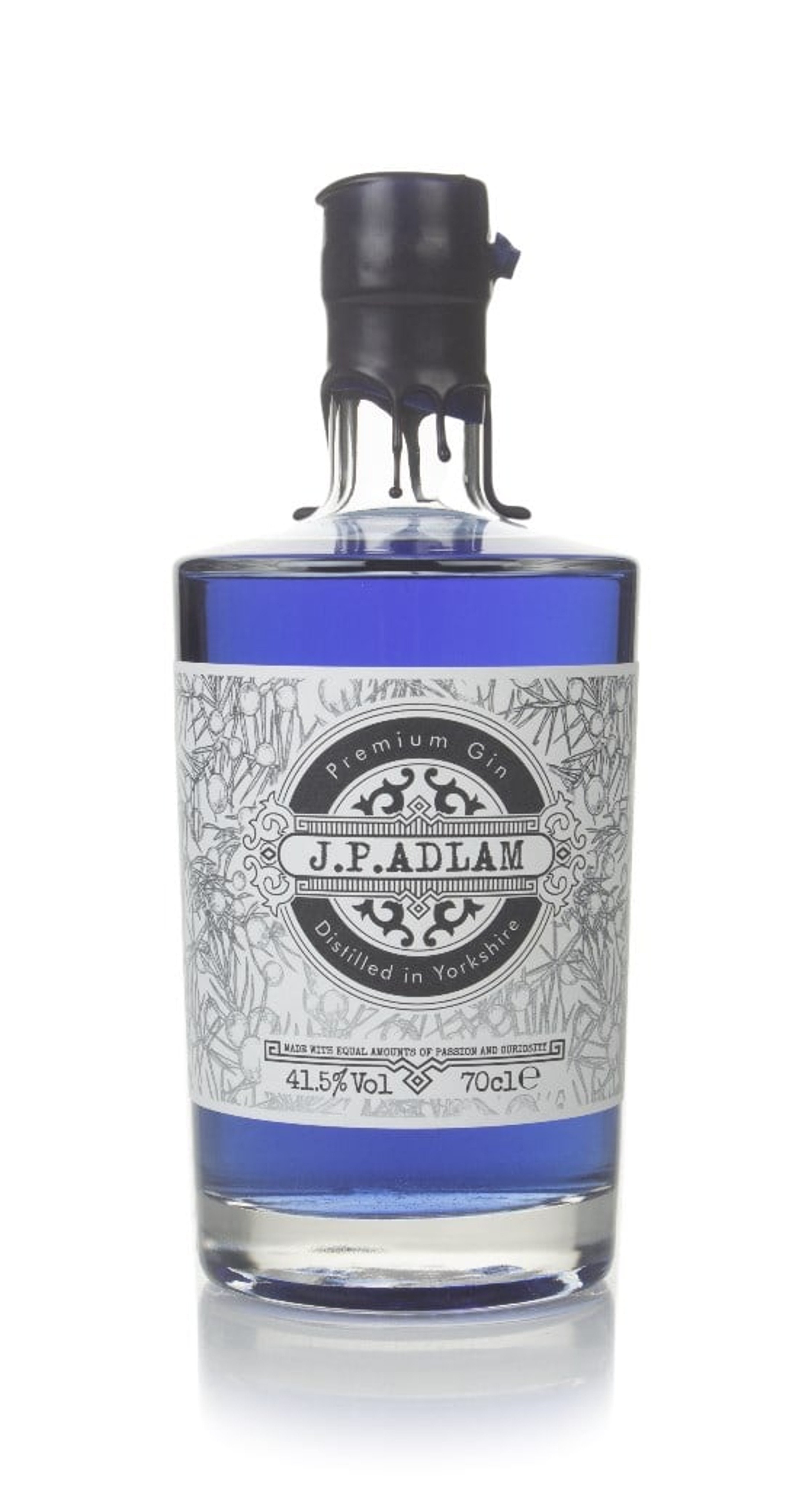 J.P. Adlam Blue Colour Changing Gin 70cl