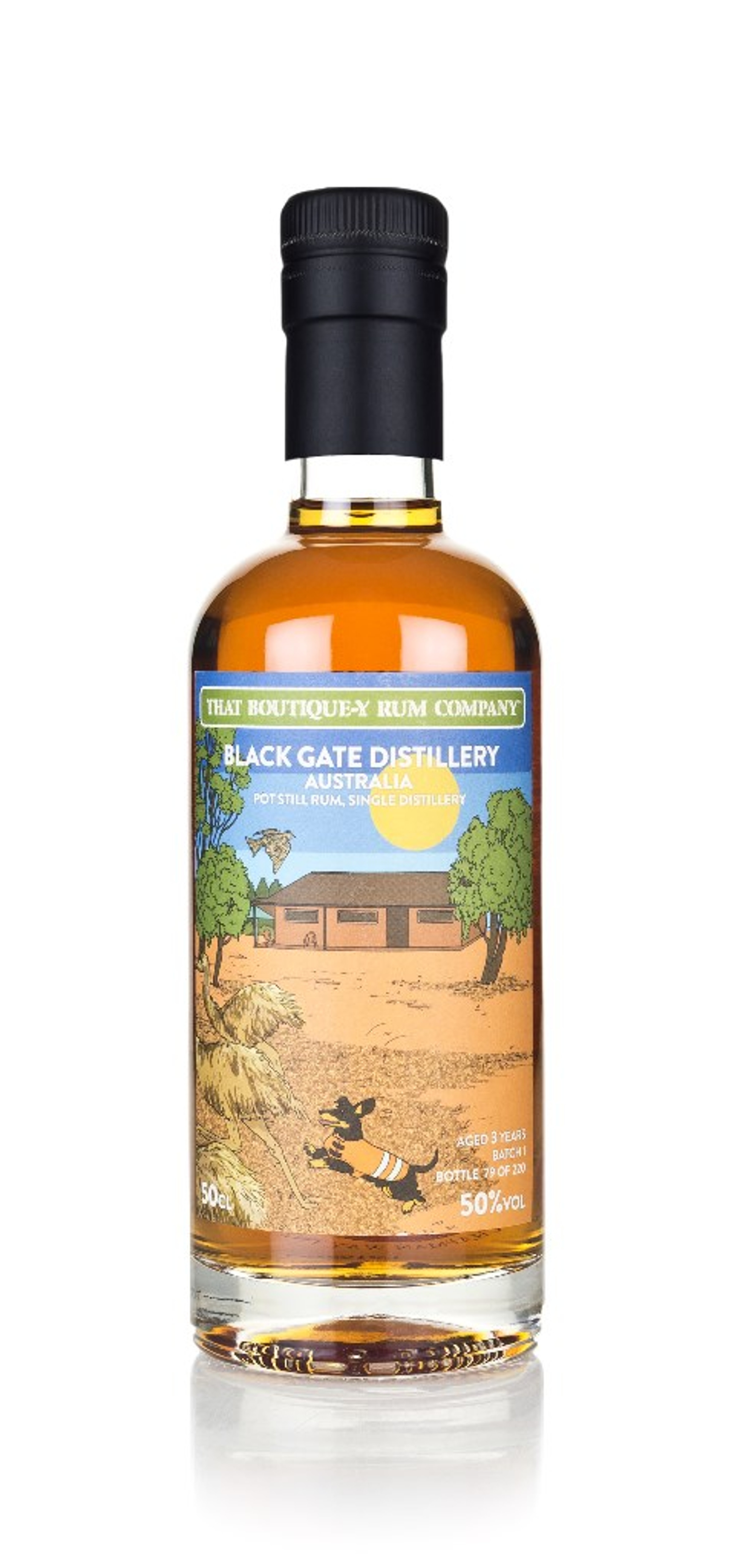 Black Gate 3 Year Old (That Boutique-y Rum Company) 50cl