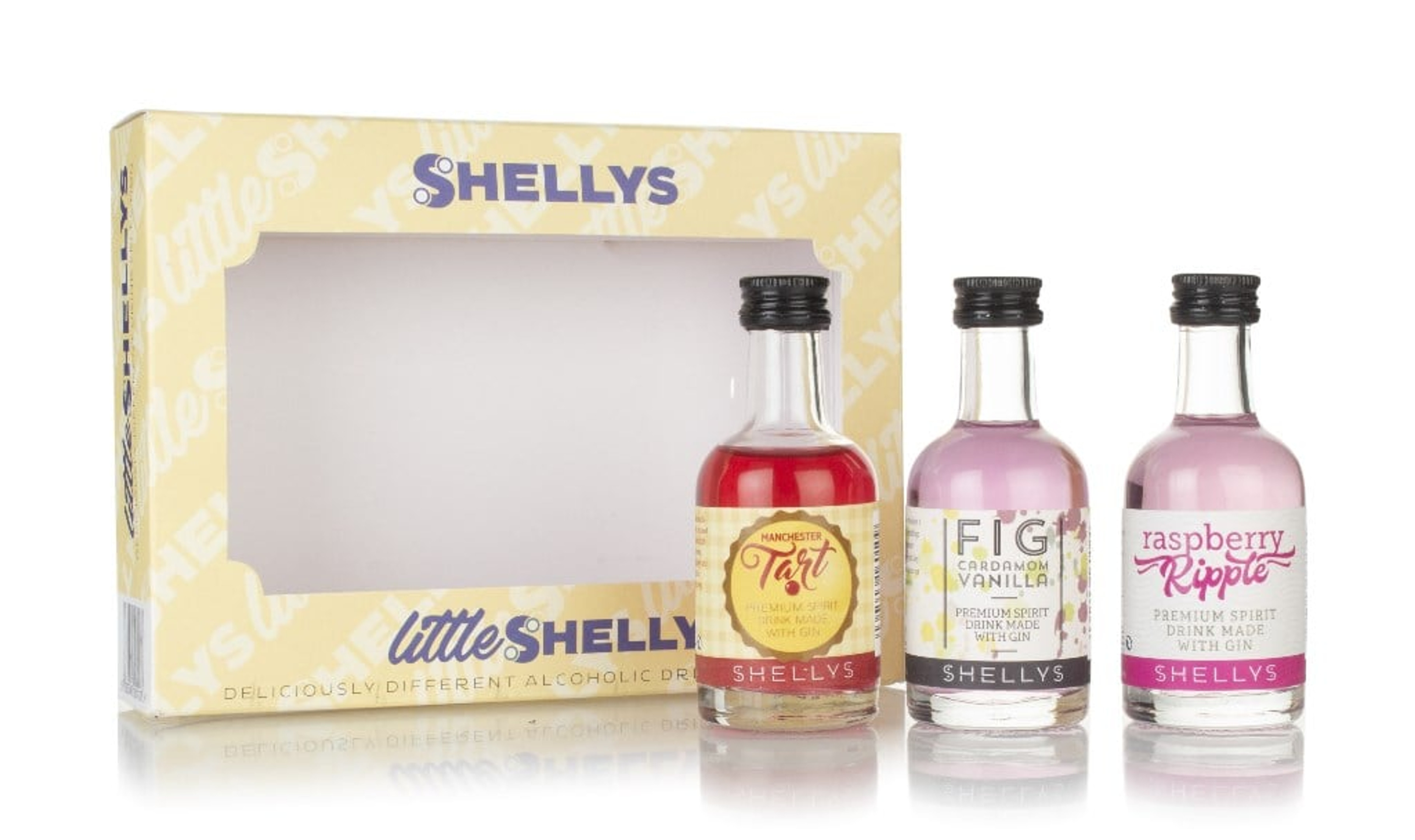 Shellys Little Gin-Based Triple Pack (3 x 50ml) 15cl