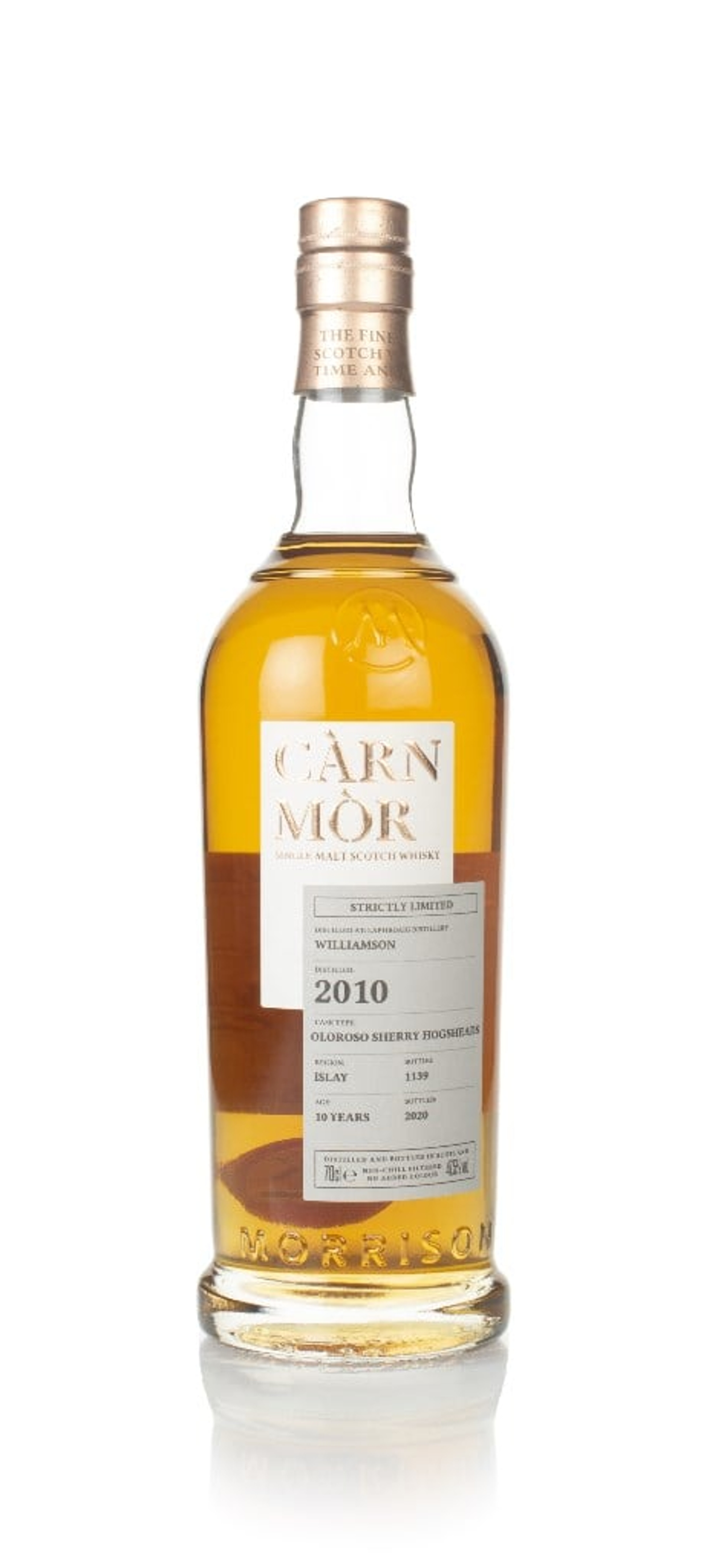 Williamson 10 Year Old 2010  - Strictly Limited (Càrn Mòr) 70cl