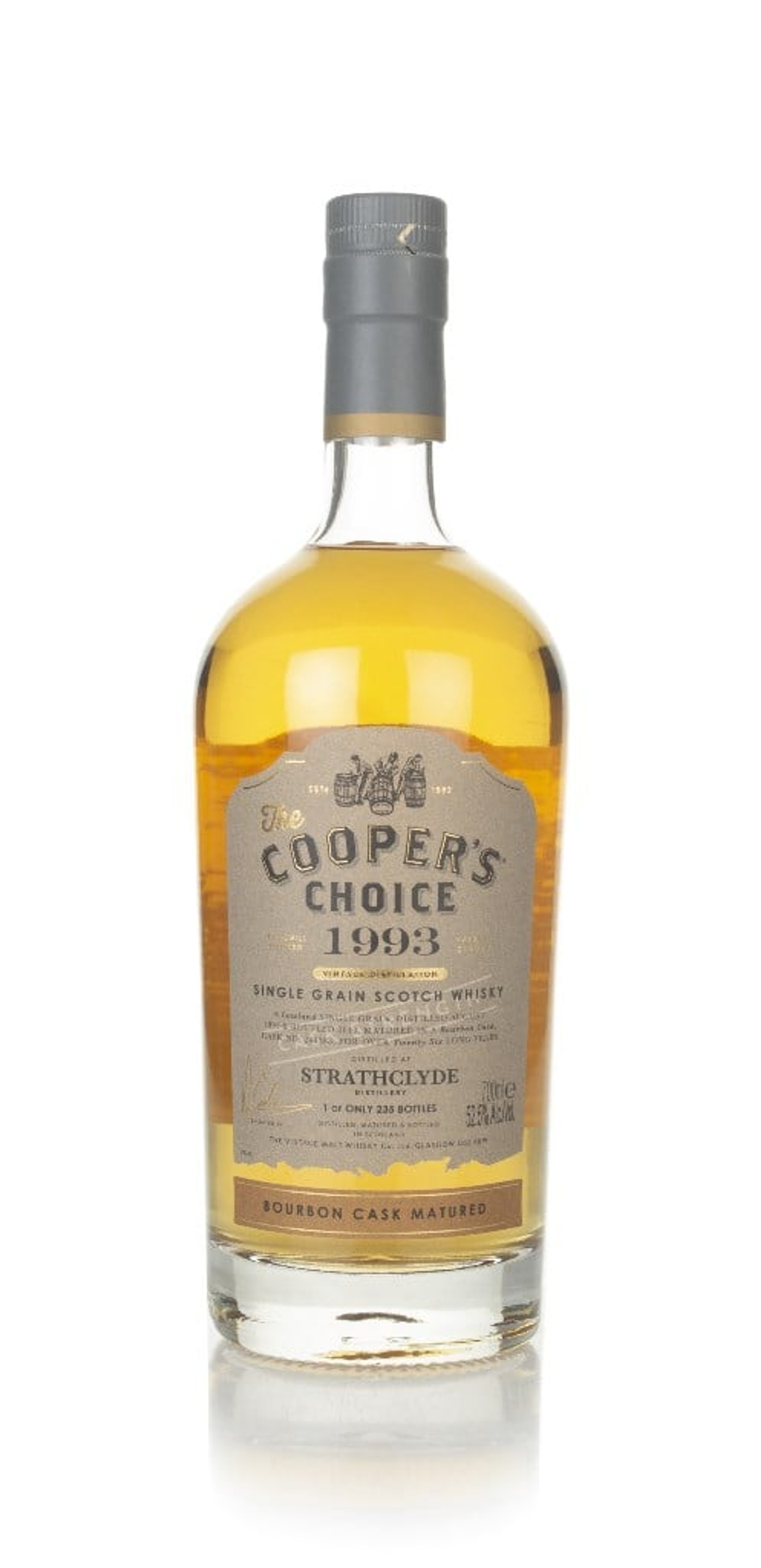 Strathclyde 26 Year Old 1993 (cask 243388) - The Cooper's Choice (The Vintage Malt Whisky Co.) 70cl