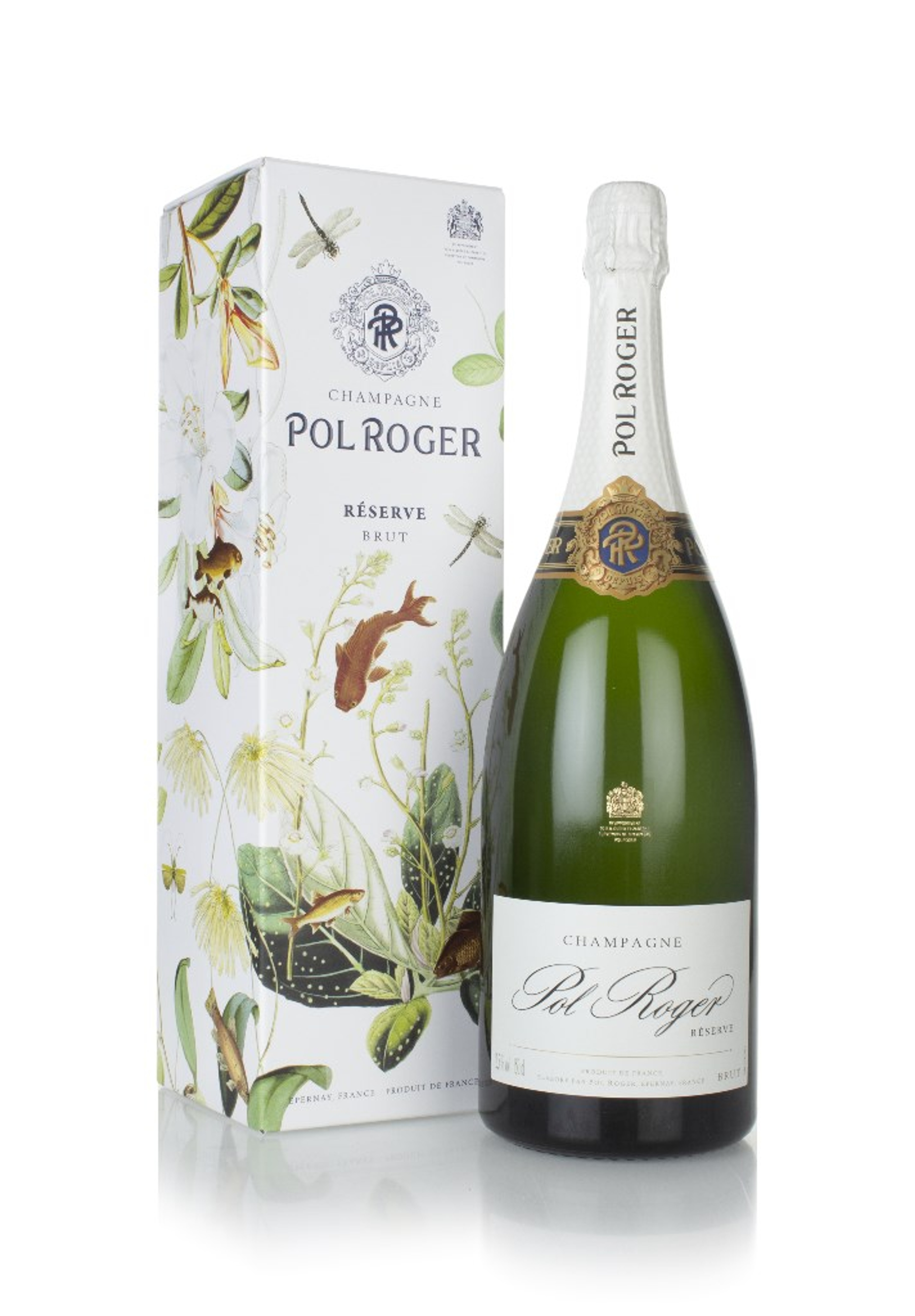 Pol Roger Brut Réserve Goldfish Edition - Magnum (1.5L) 150cl