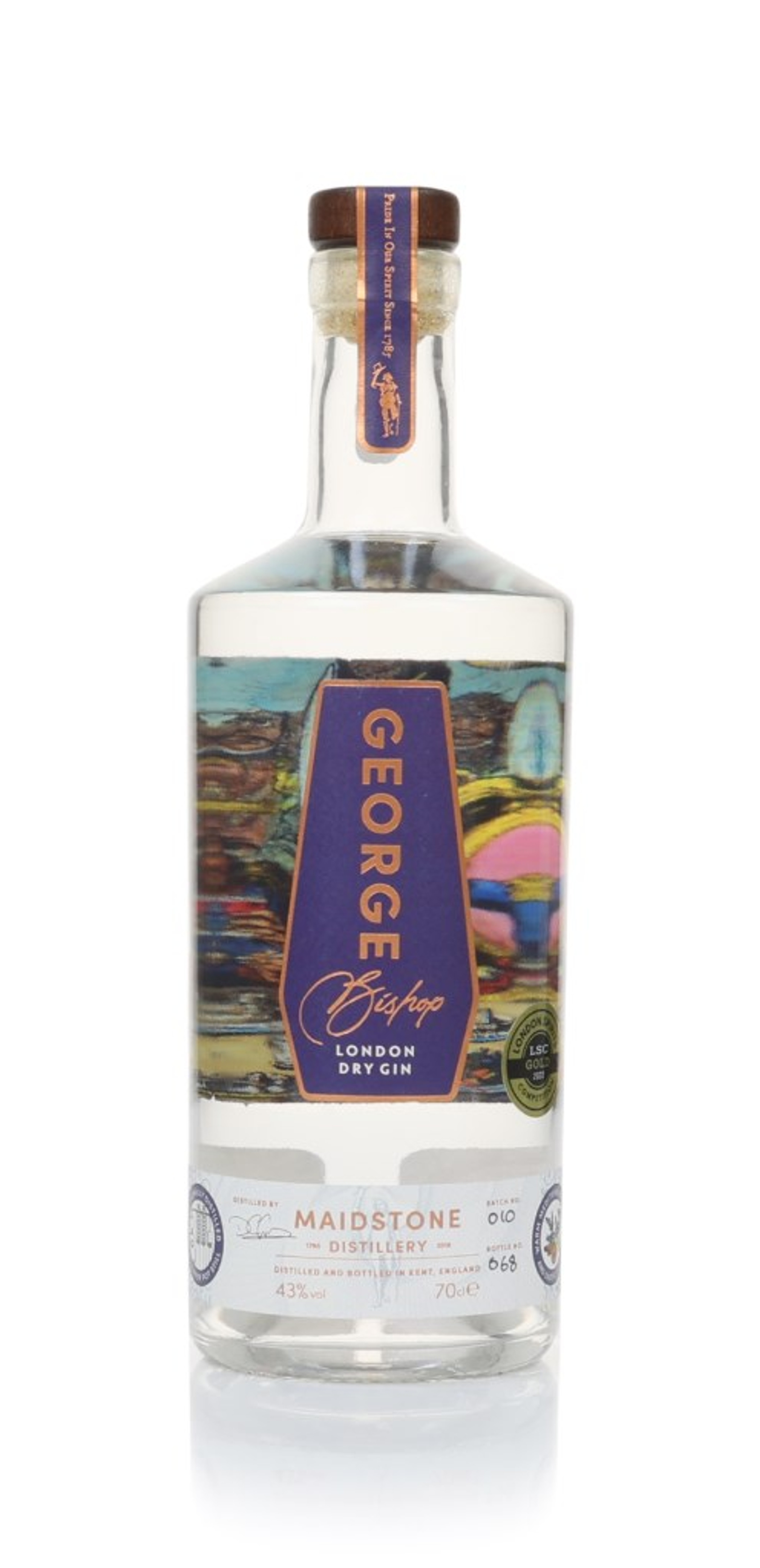 George Bishop London Dry Gin 70cl