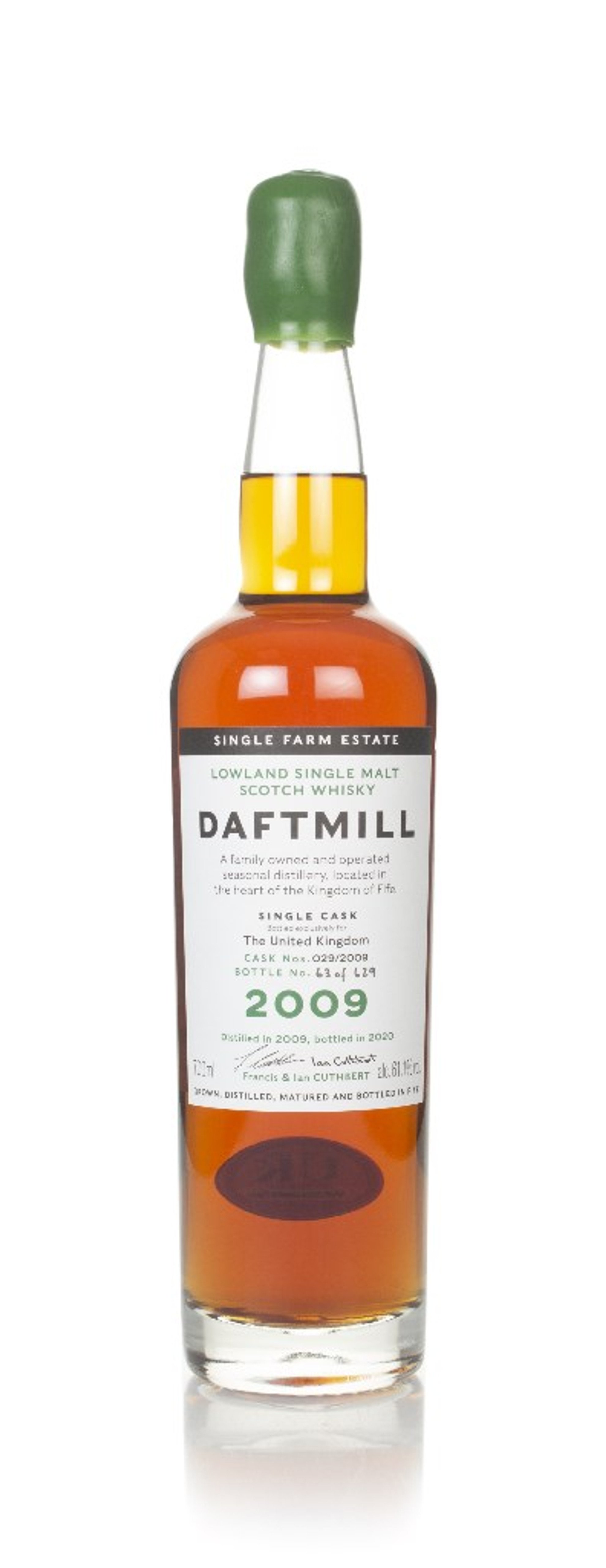 Daftmill 2009 (cask 029/2009) - Single Cask 70cl