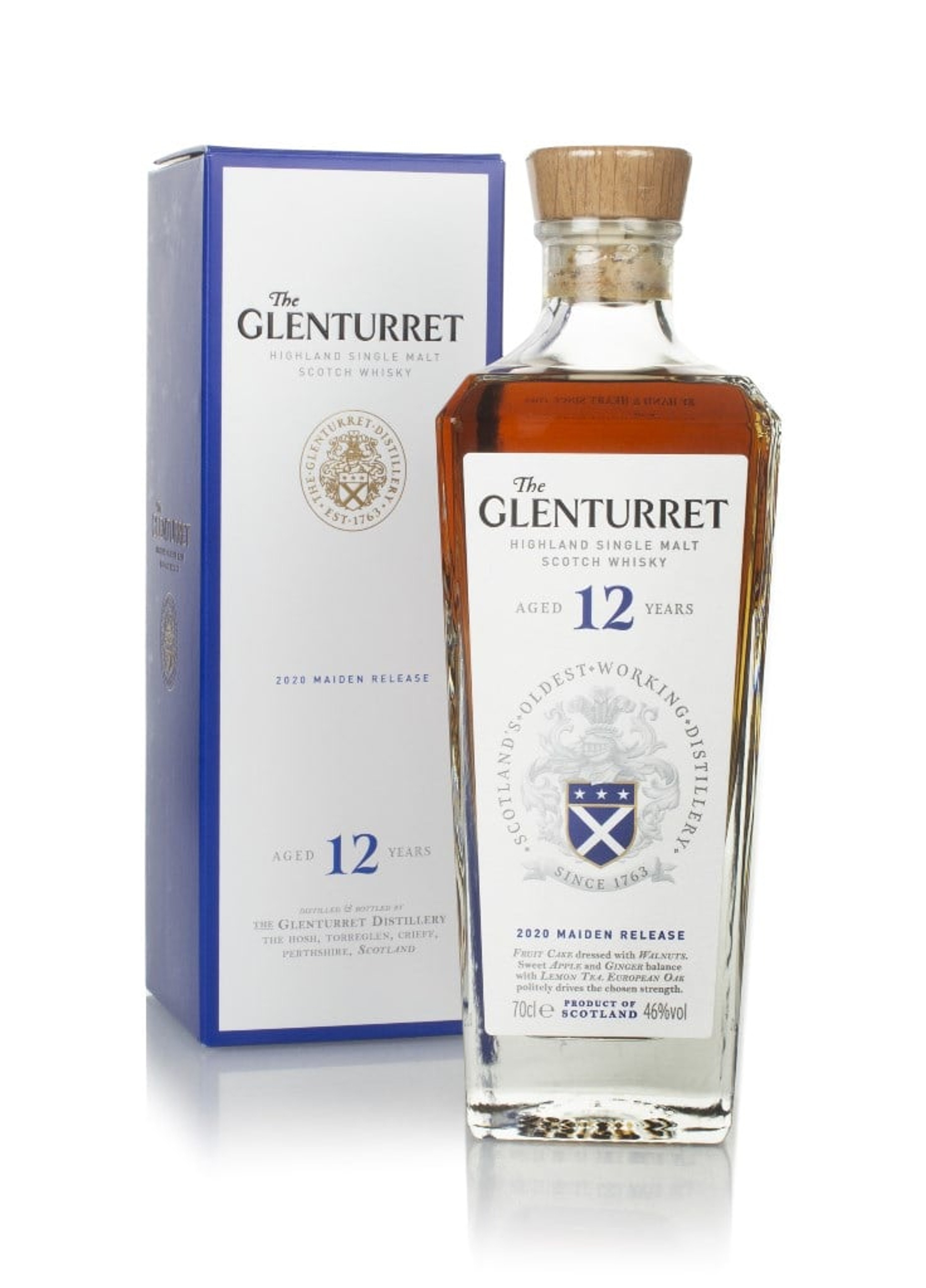 The Glenturret 12 Year Old (2020 Maiden Release) 70cl