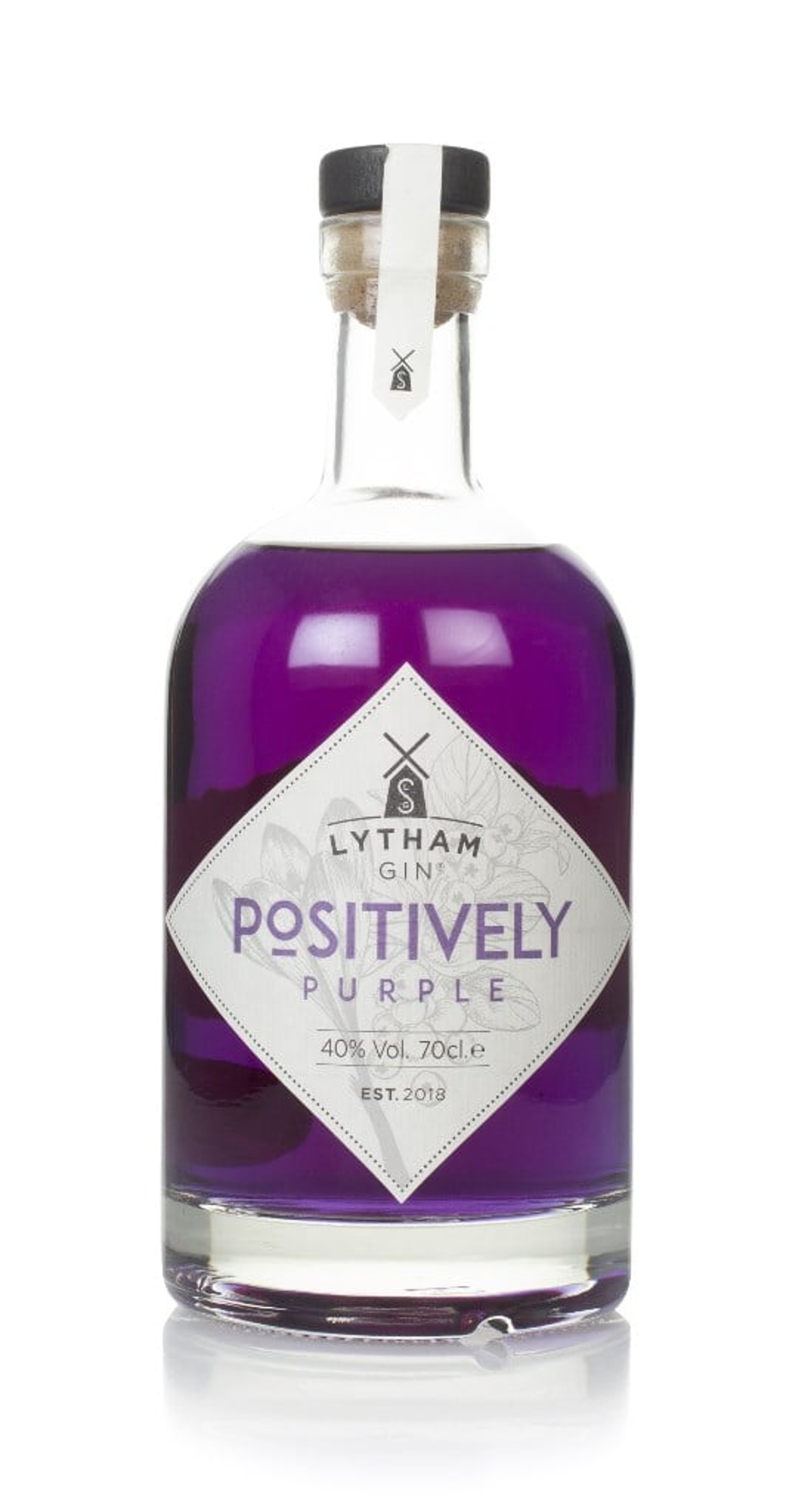 Lytham Positively Purple Gin 70cl