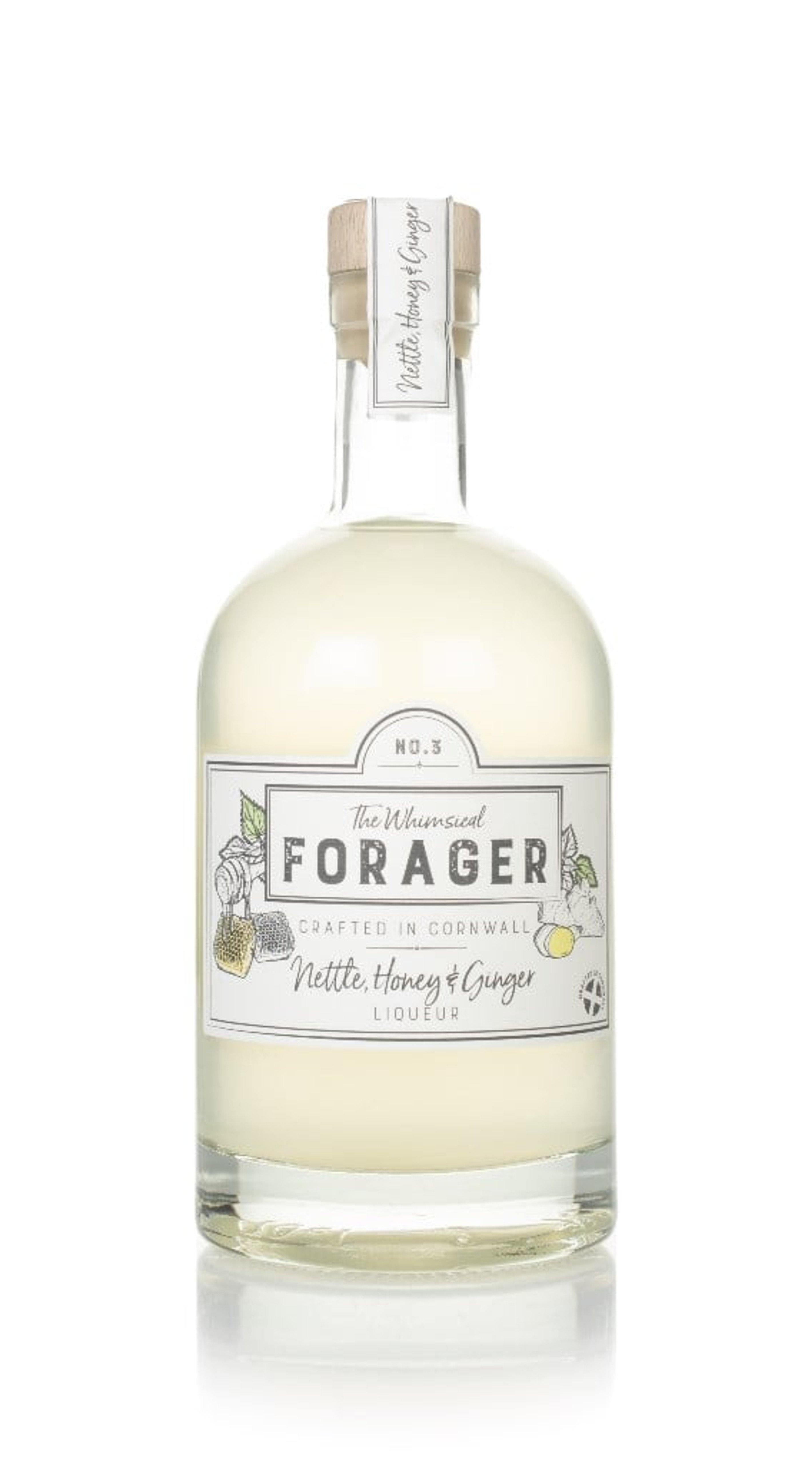 Whimsical Forager Nettle, Honey & Ginger Liqueur 70cl