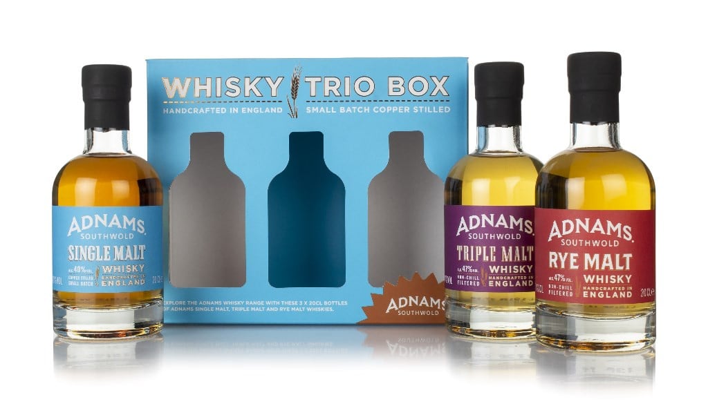 Adnams Whisky Triple Pack (3 x 200ml) 60cl