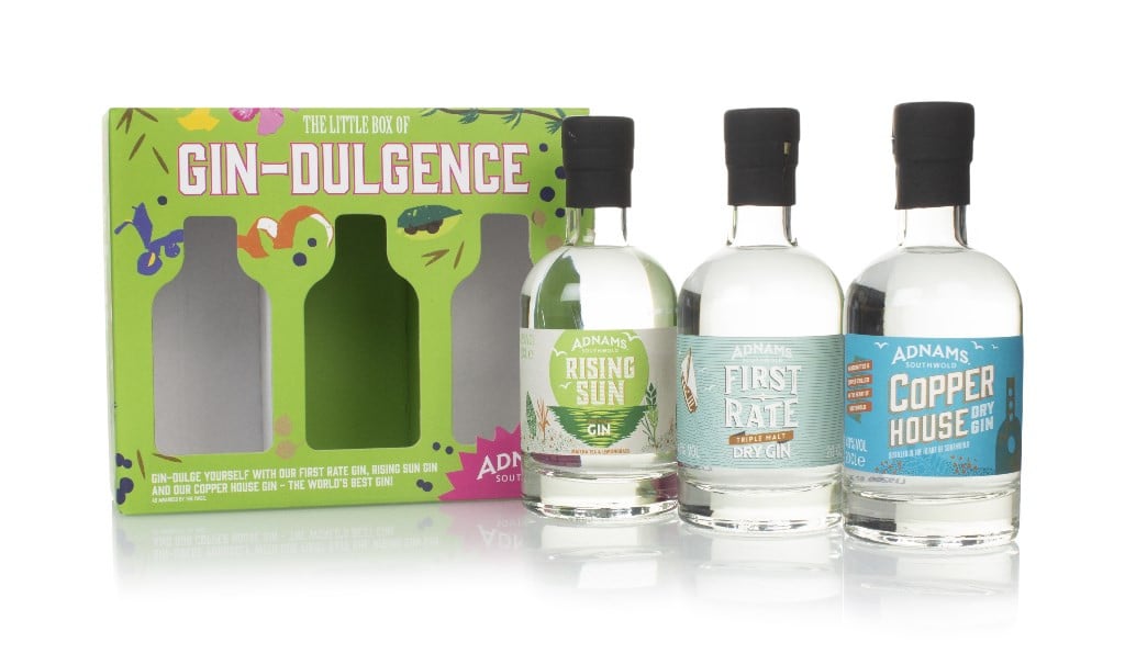 Adnams Little Box of Gin-dulgence Gift Pack (3 x 200ml) 60cl