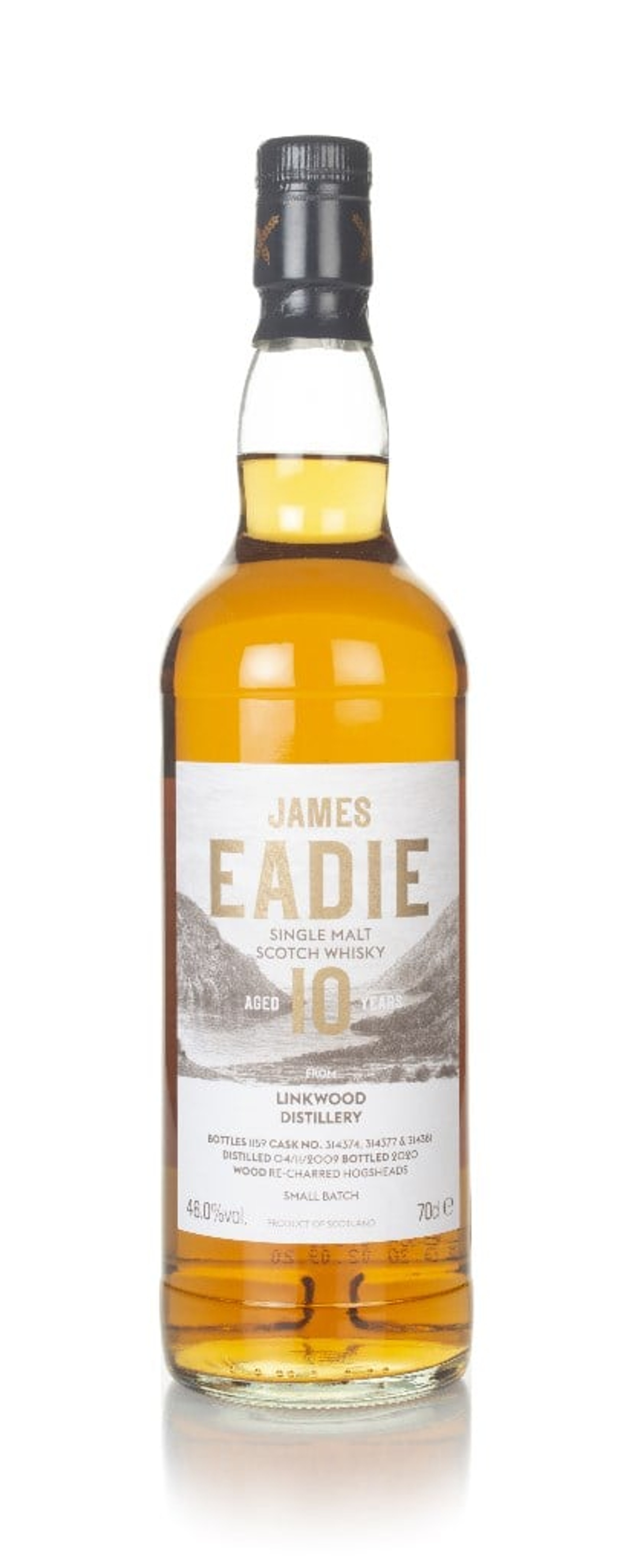 Linkwood 10 Year Old 2009 (casks 314374, 314377 & 314381) - Small Batch (James Eadie) 70cl