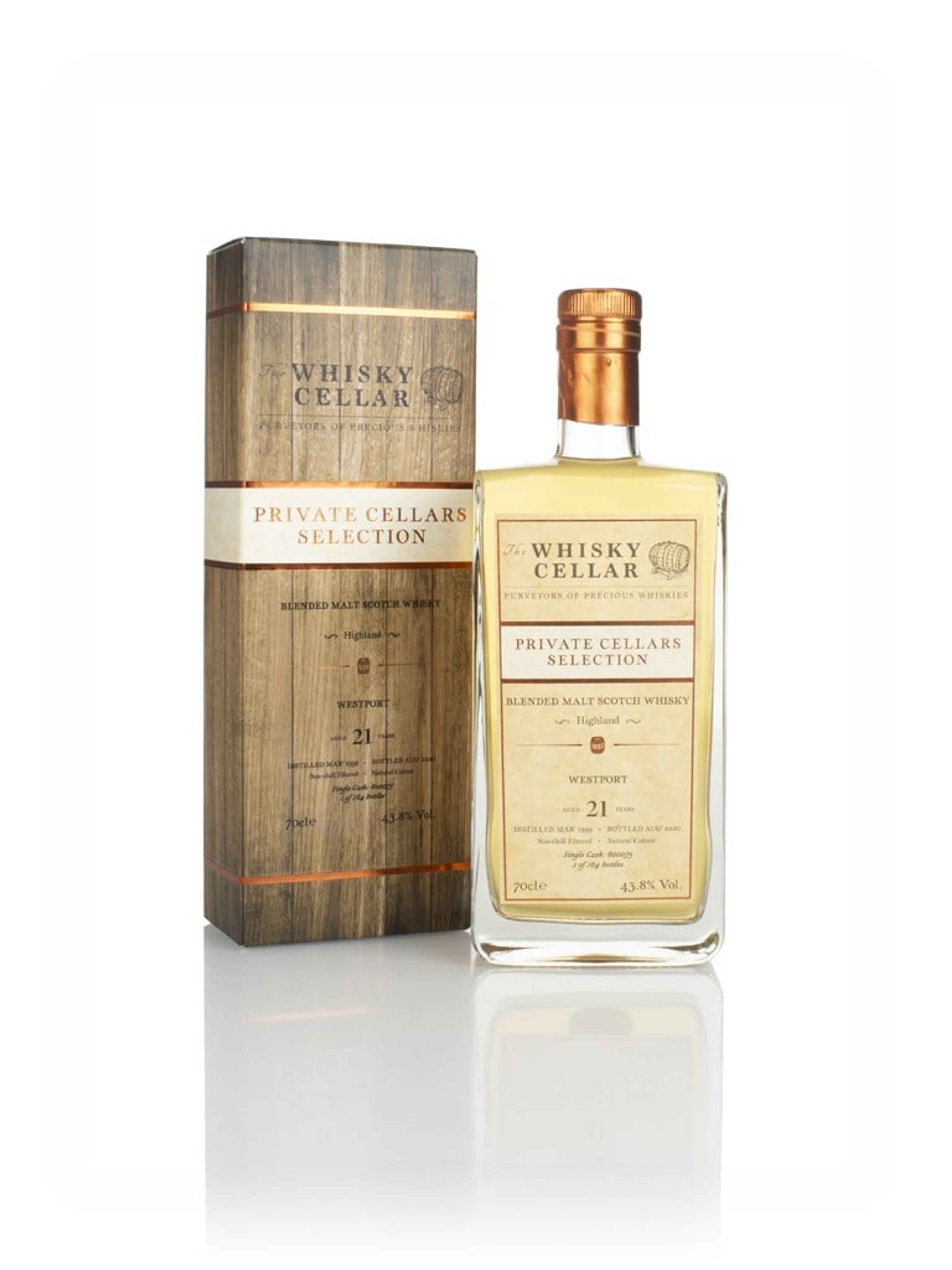 Westport 21 Year Old 1999 (cask 800075) - The Whisky Cellar 70cl