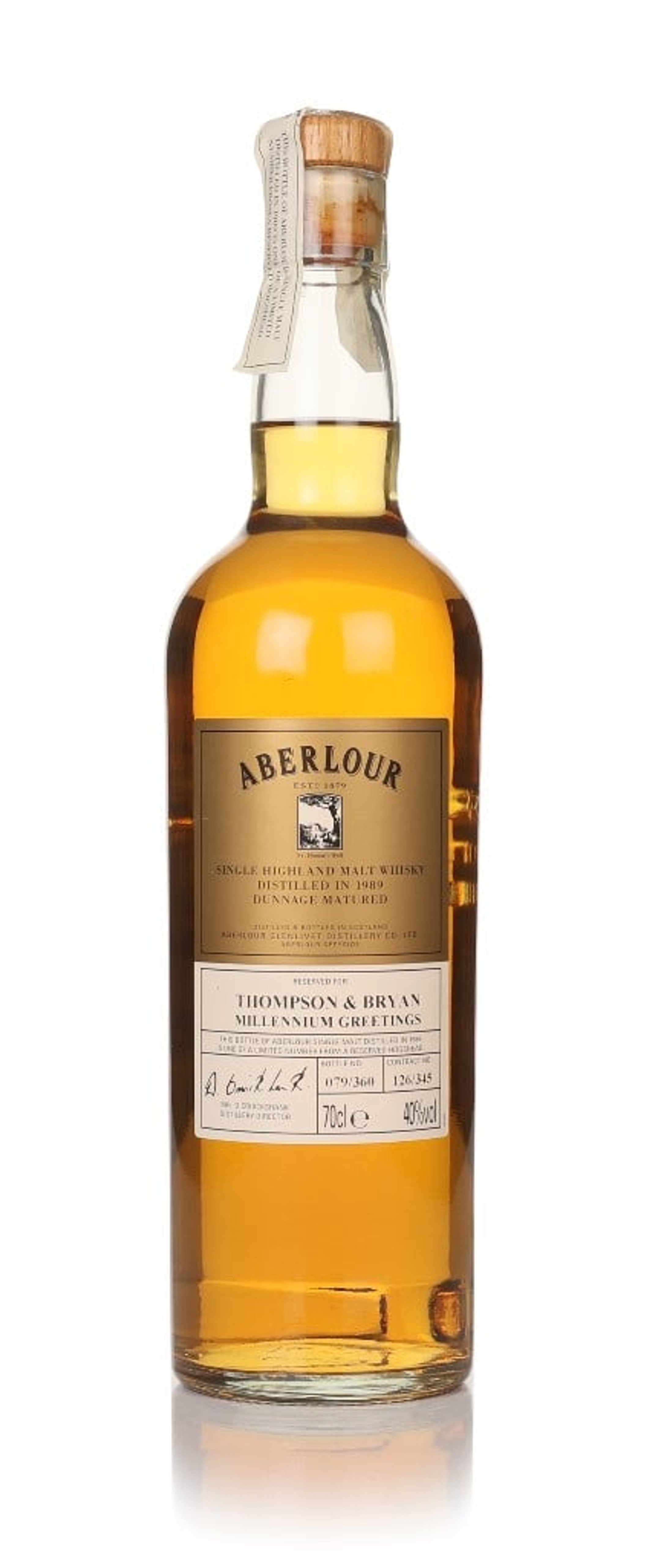 Aberlour 1989 Dunnage Matured 70cl
