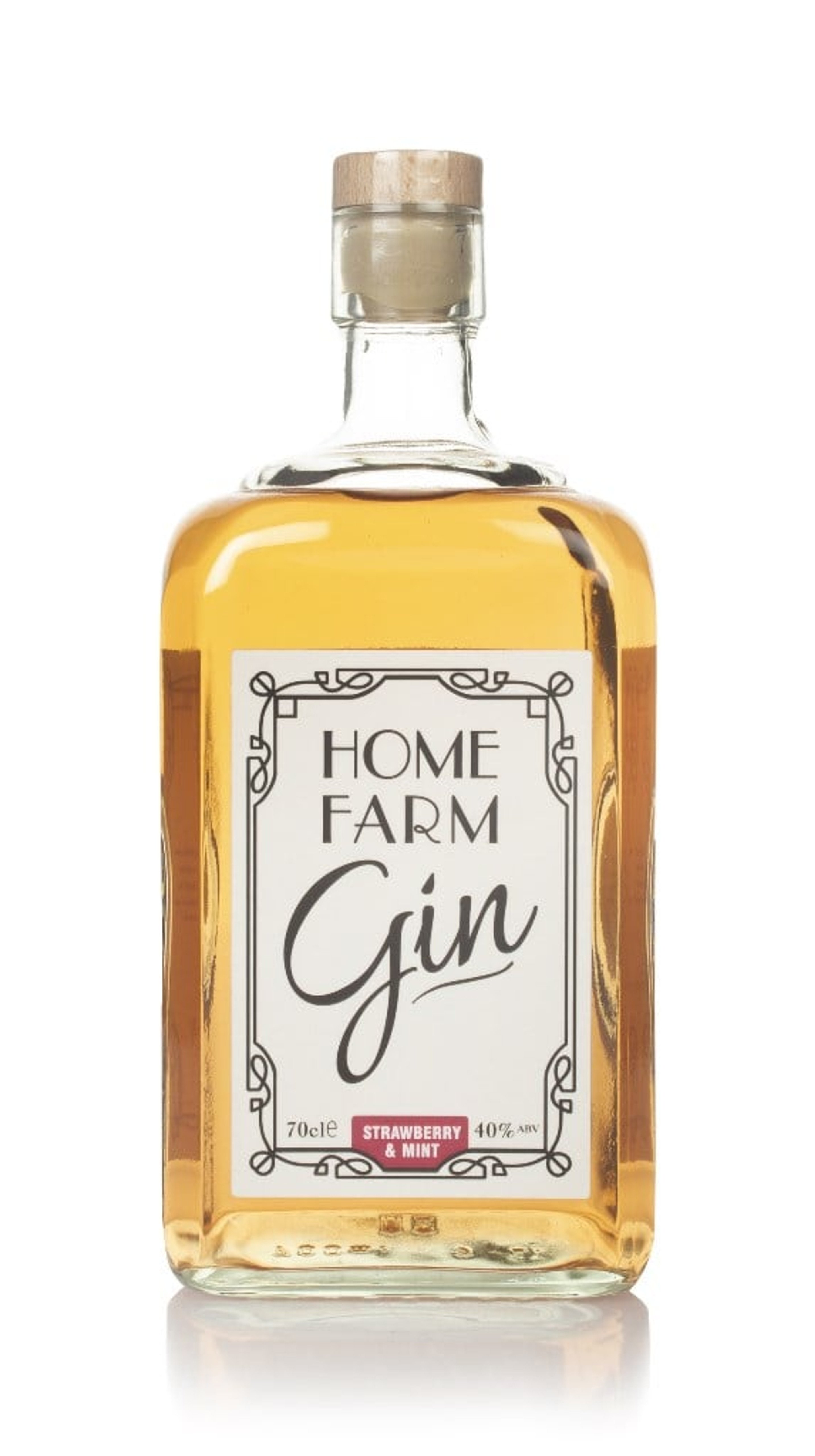 Home Farm Strawberry & Mint Gin 70cl