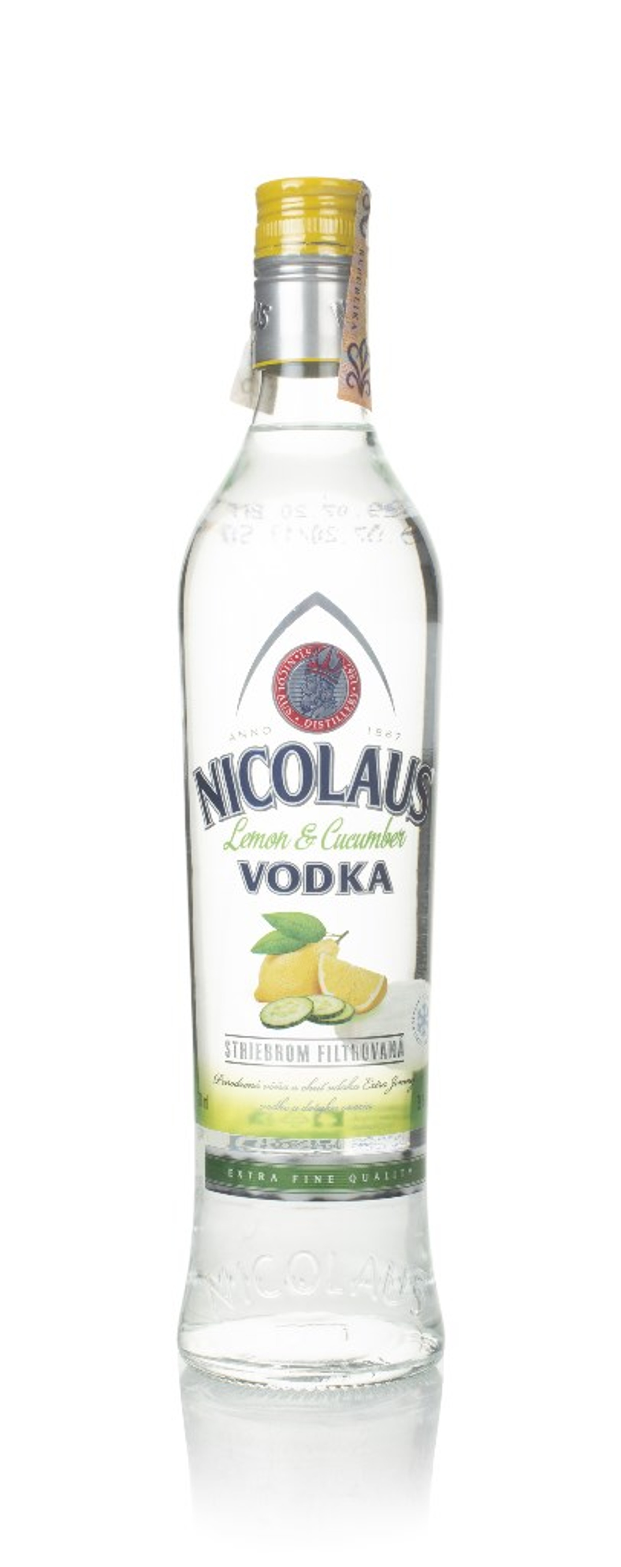 Nicolaus Lemon & Cucumber Vodka 70cl
