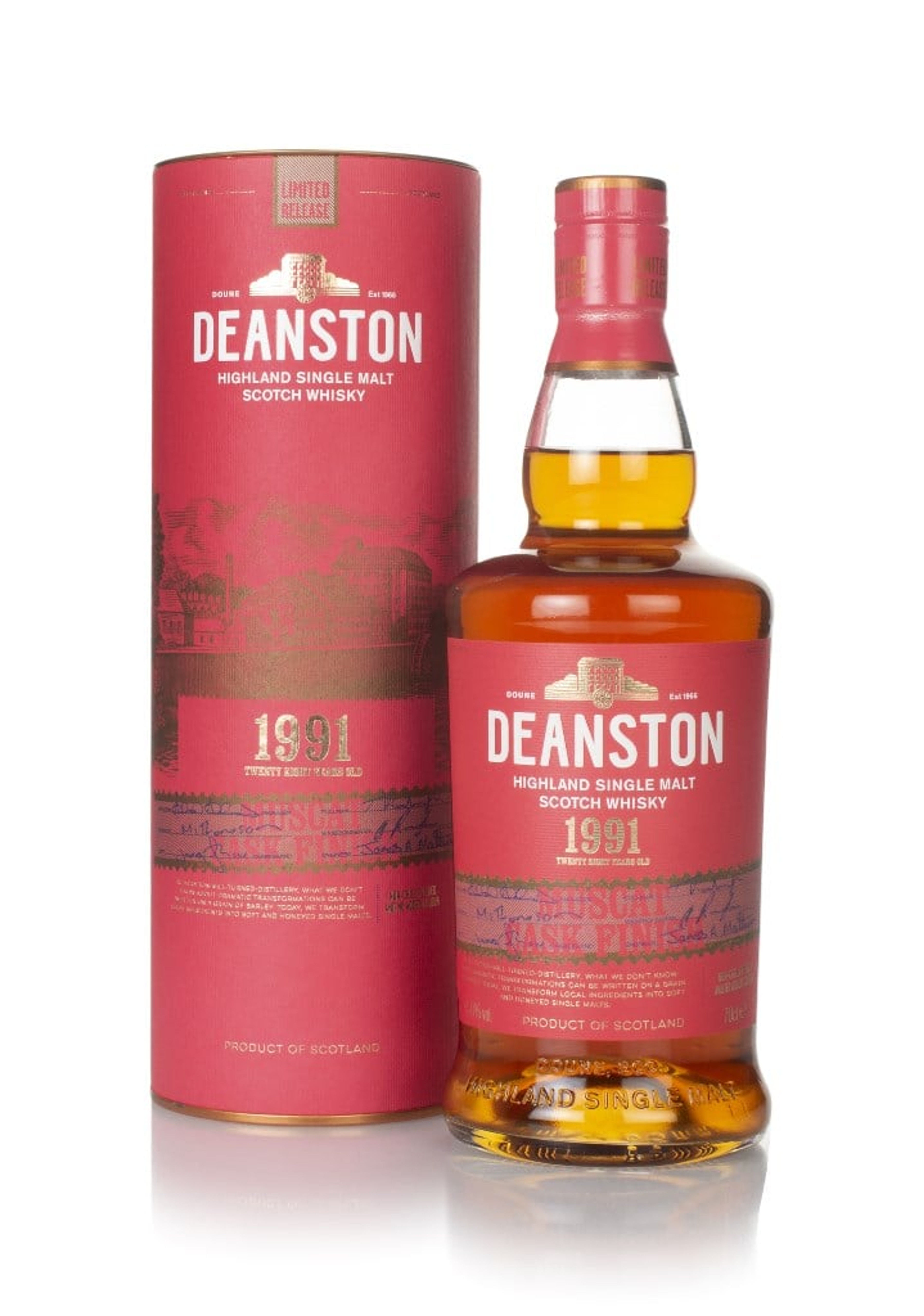 Deanston 28 Year Old 1991 Muscat Cask Finish 70cl