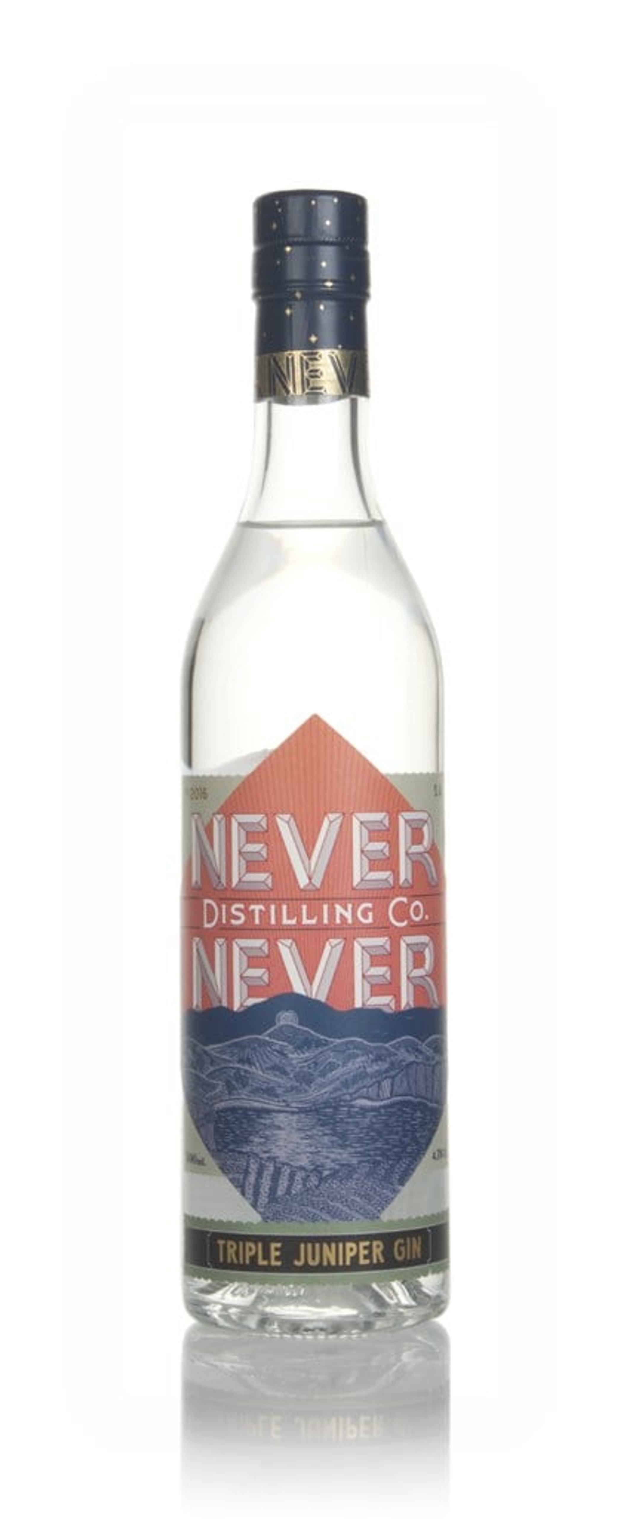 Never Never Triple Juniper Gin 50cl