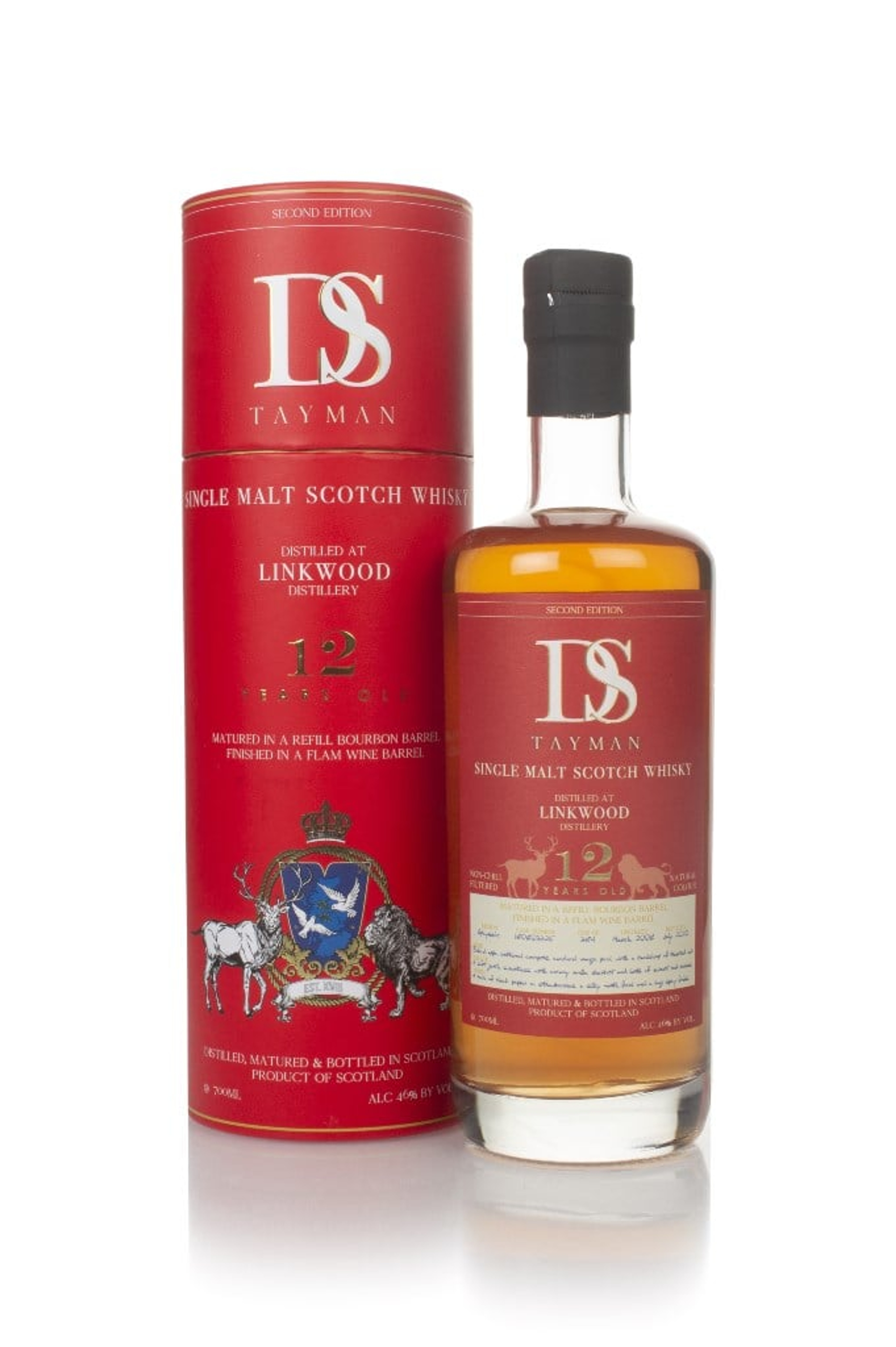 Linkwood 12 Year Old 2008 - DS Tayman 70cl