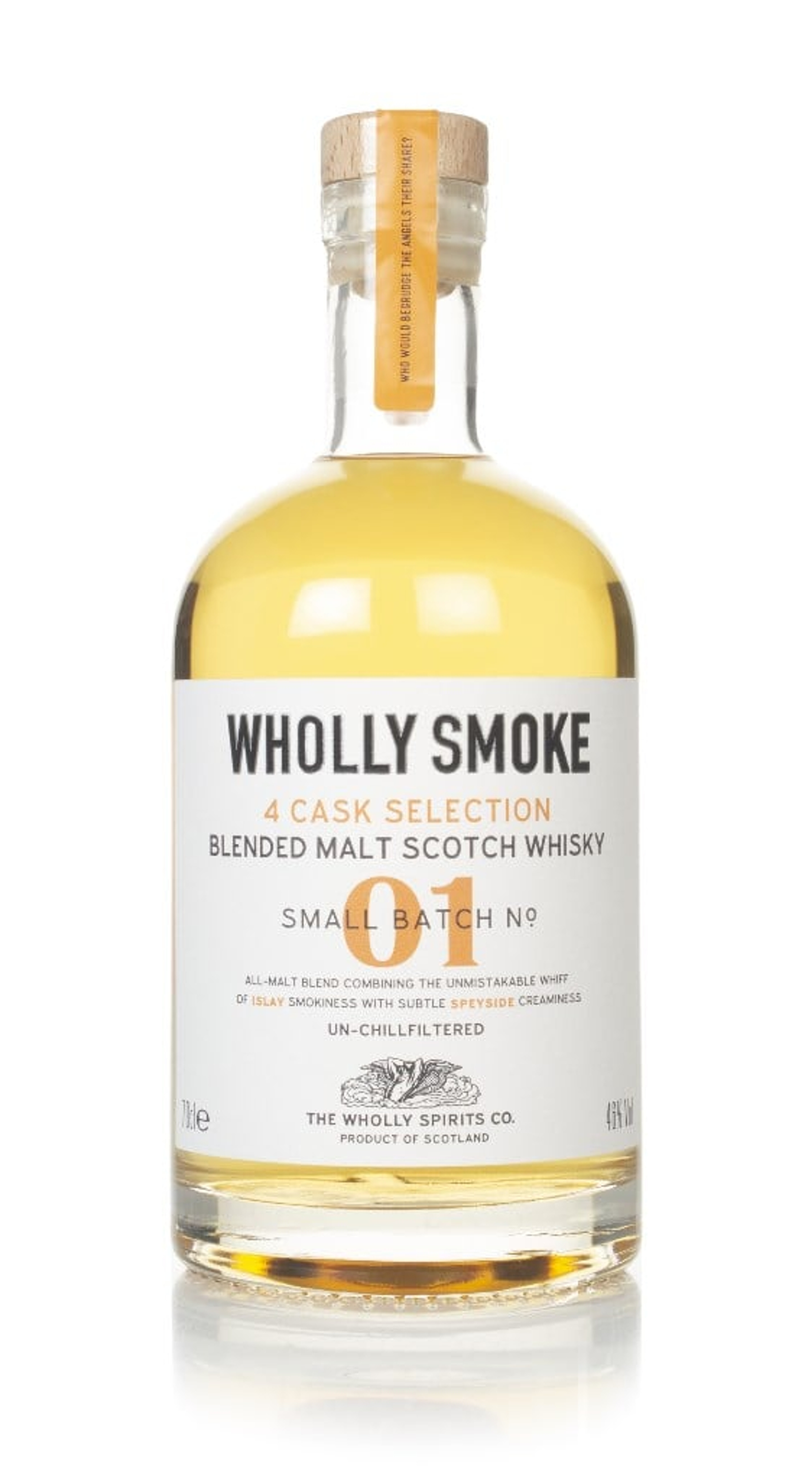 Wholly Smoke Blended Malt 70cl