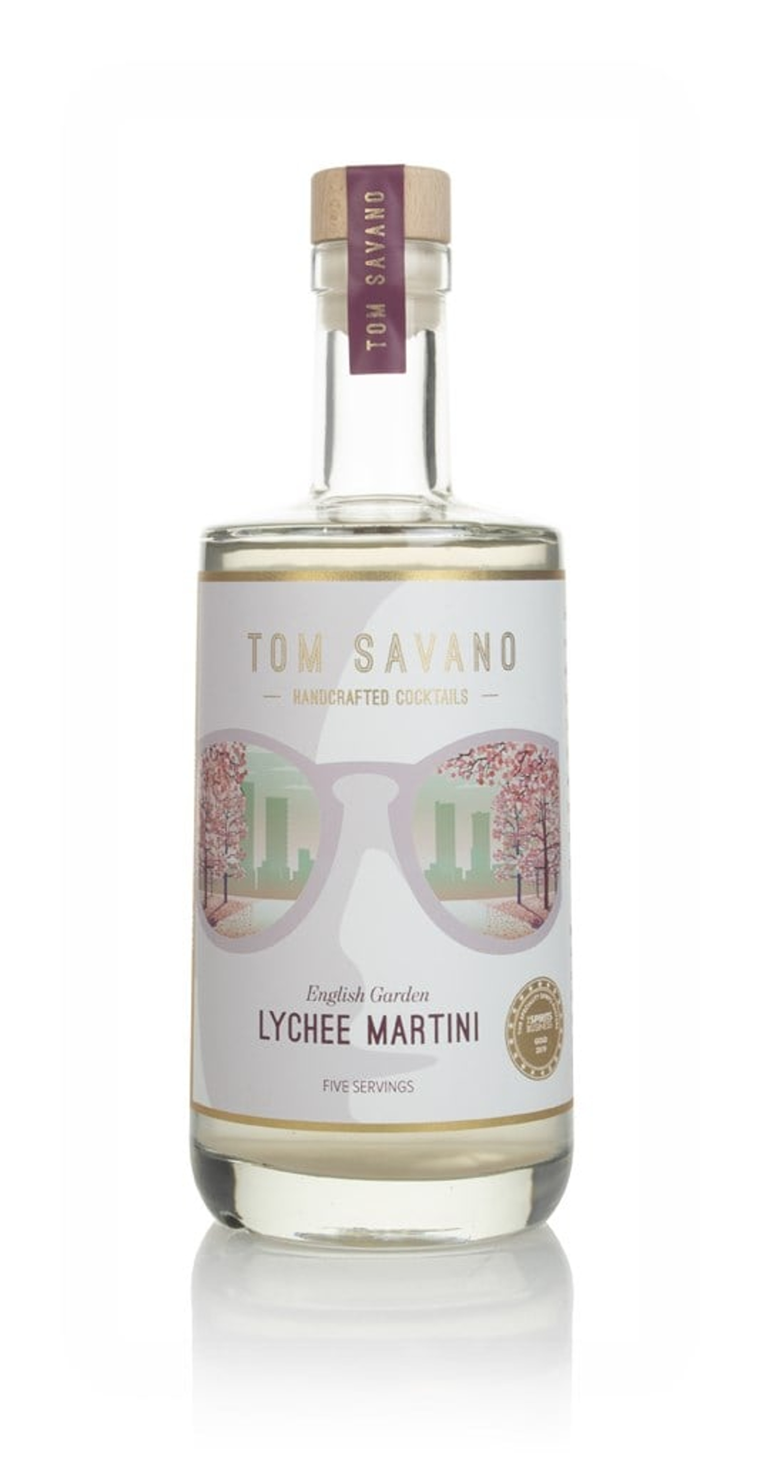 Tom Savano English Garden Lychee Martini 50cl