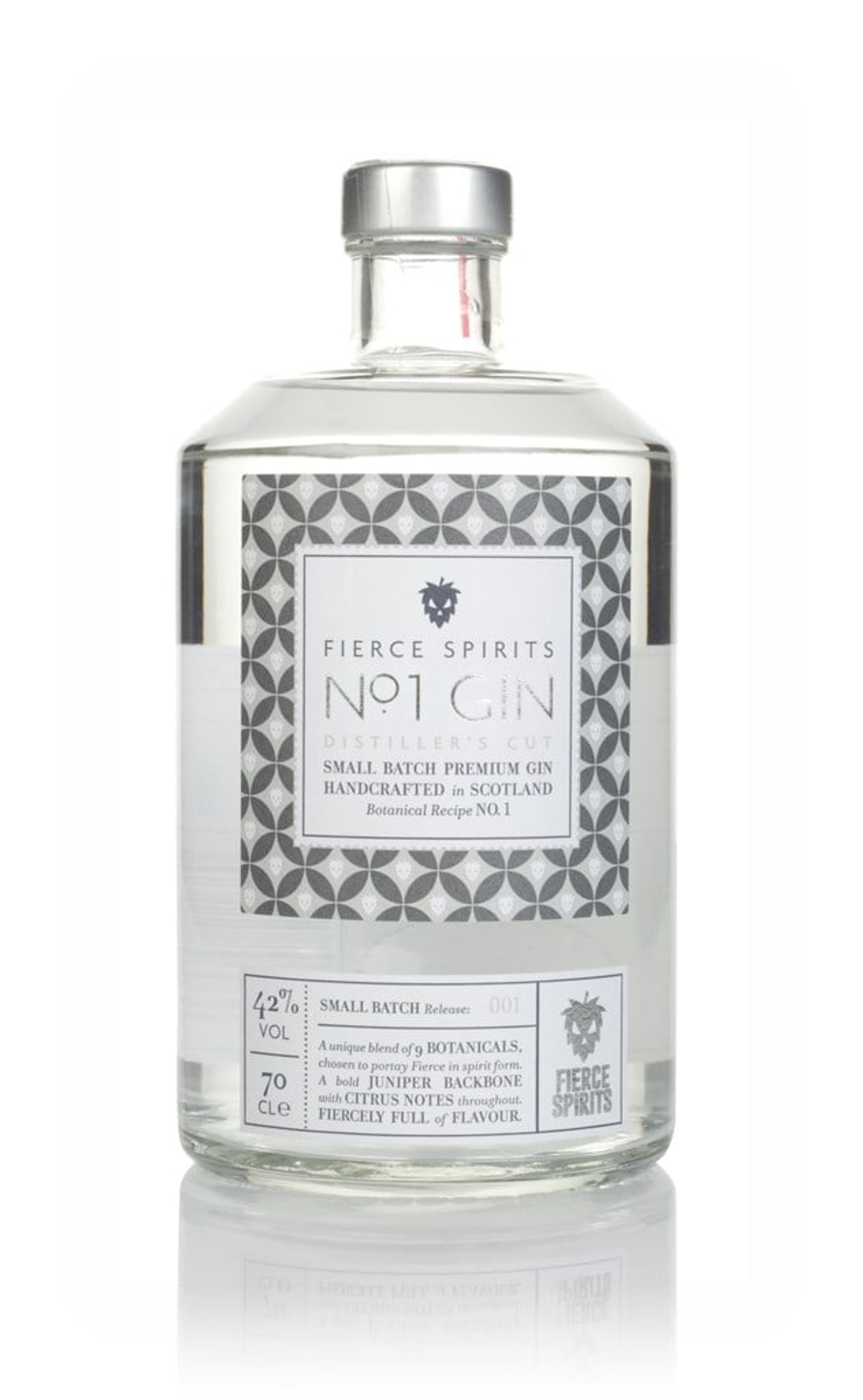 Fierce Spirits No.1 Distiller's Cut Gin 70cl