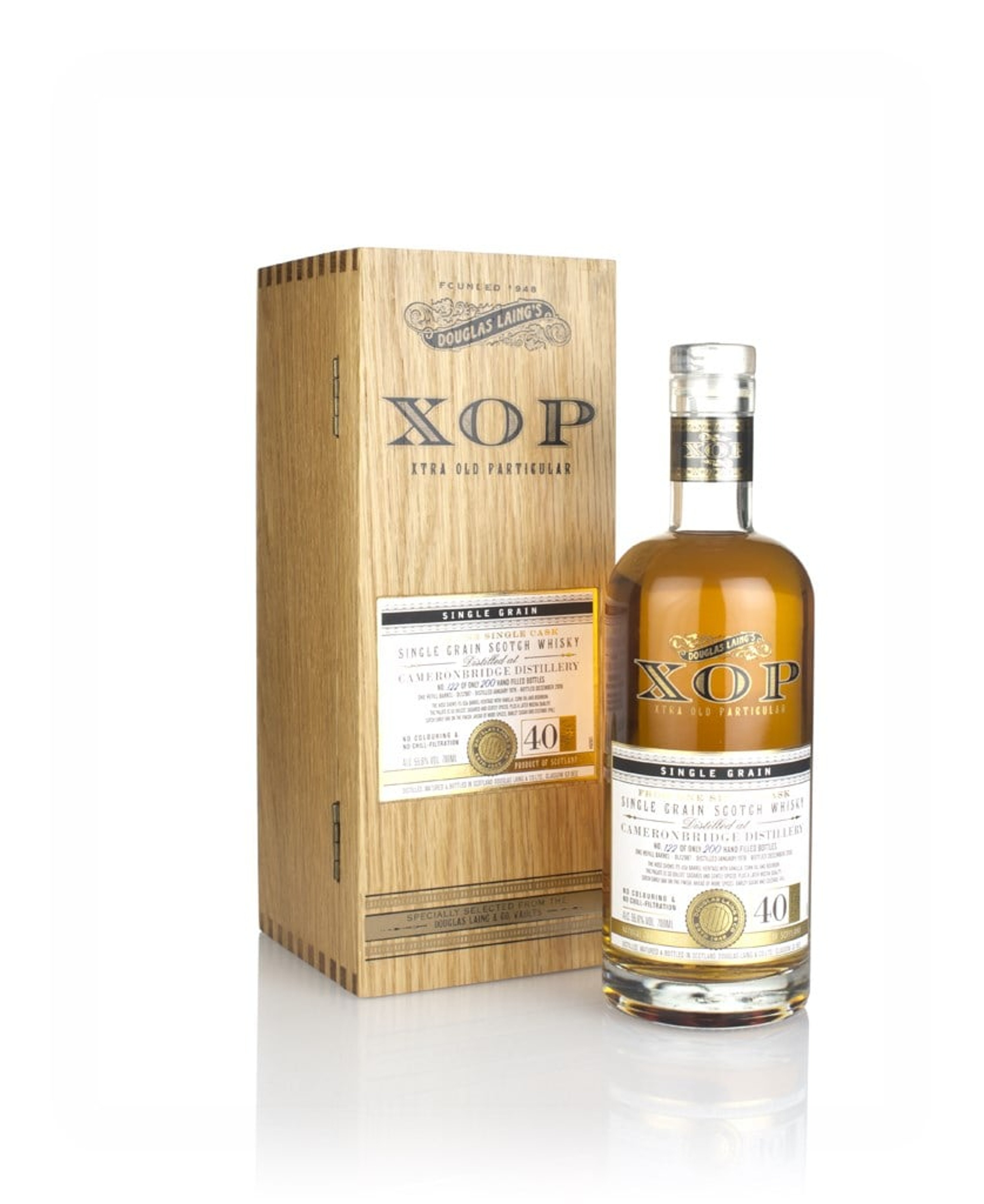 Cameronbridge 40 Year Old 1978 (cask 12987) - Xtra Old Particular (Douglas Laing) 70cl