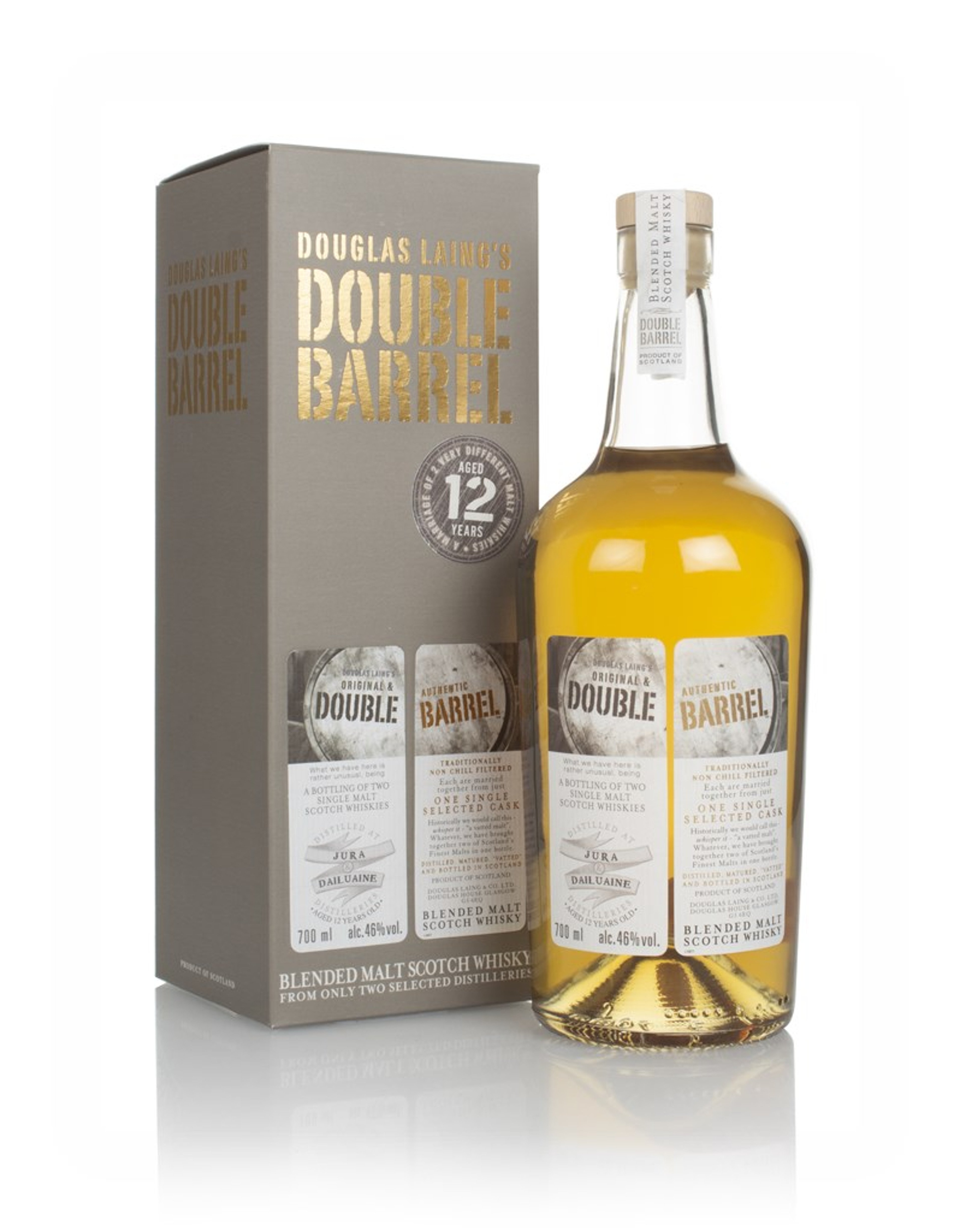 Jura & Dailuaine 12 Year Old - Double Barrel (Douglas Laing) 70cl
