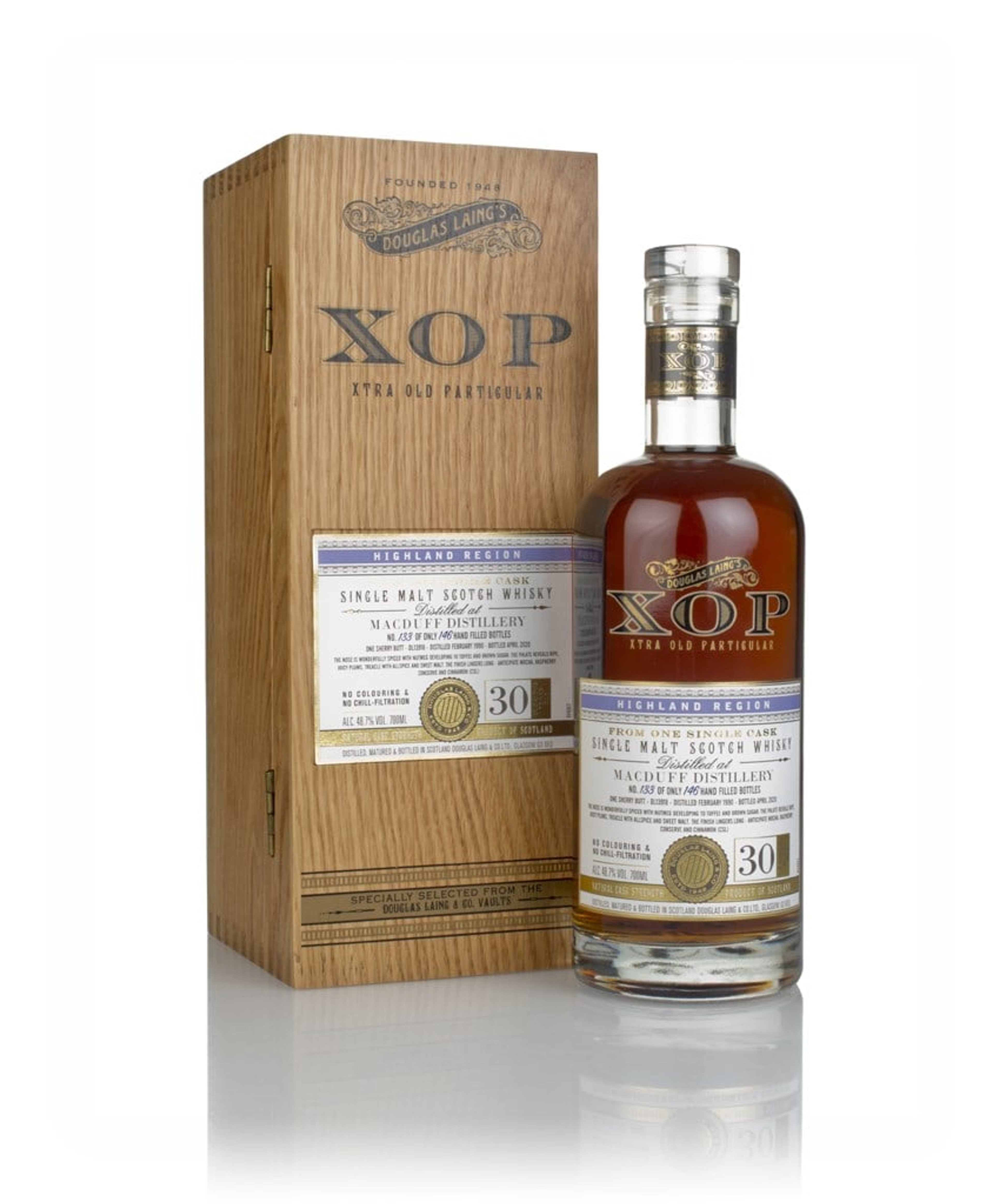 Macduff 30 Year Old 1990 (cask 13918) - Xtra Old Particular (Douglas Laing) 70cl