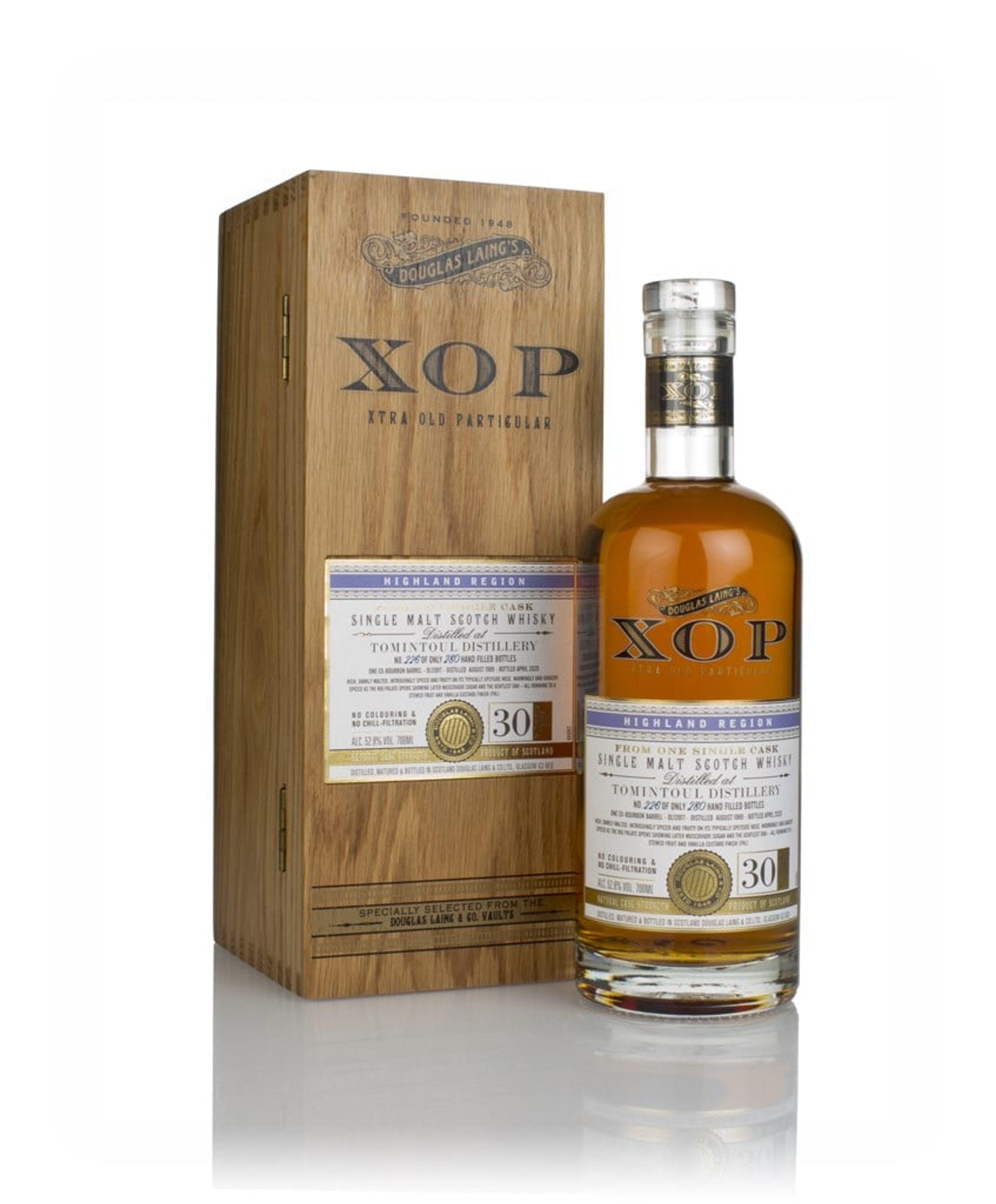 Tomintoul 30 Year Old 1989 (cask 13917) - Xtra Old Particular (Douglas Laing) 70cl