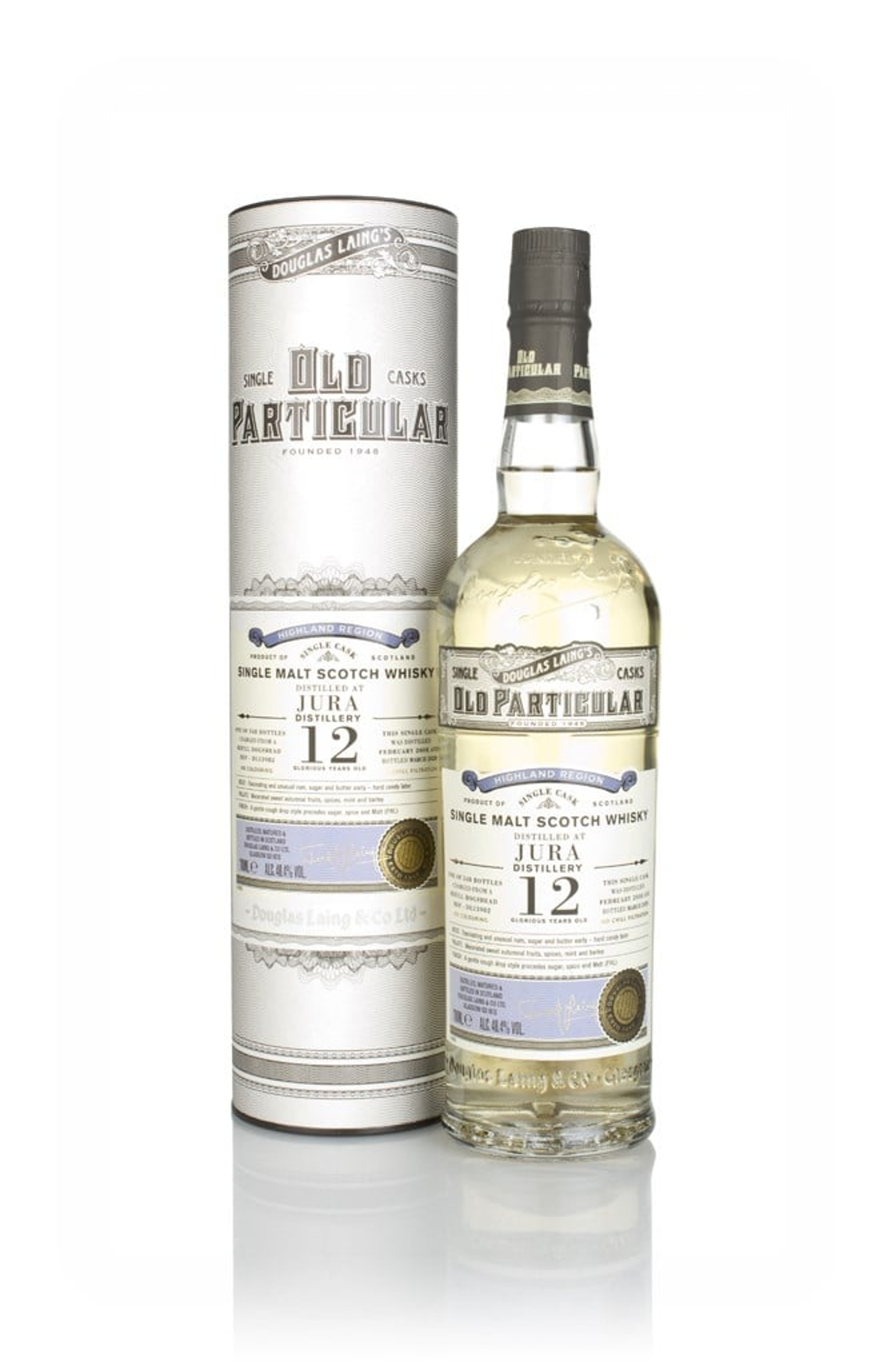 Jura 12 Year Old 2008 (cask 13982) - Old Particular (Douglas Laing) 70cl