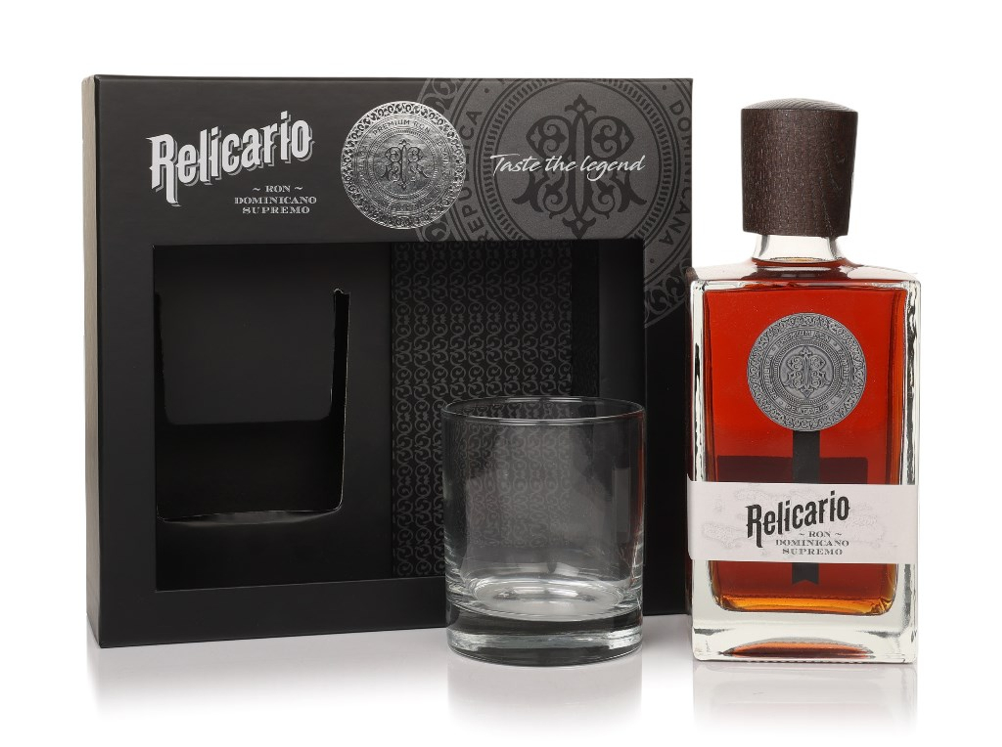 Relicario Ron Dominicano Supremo with Glass 70cl