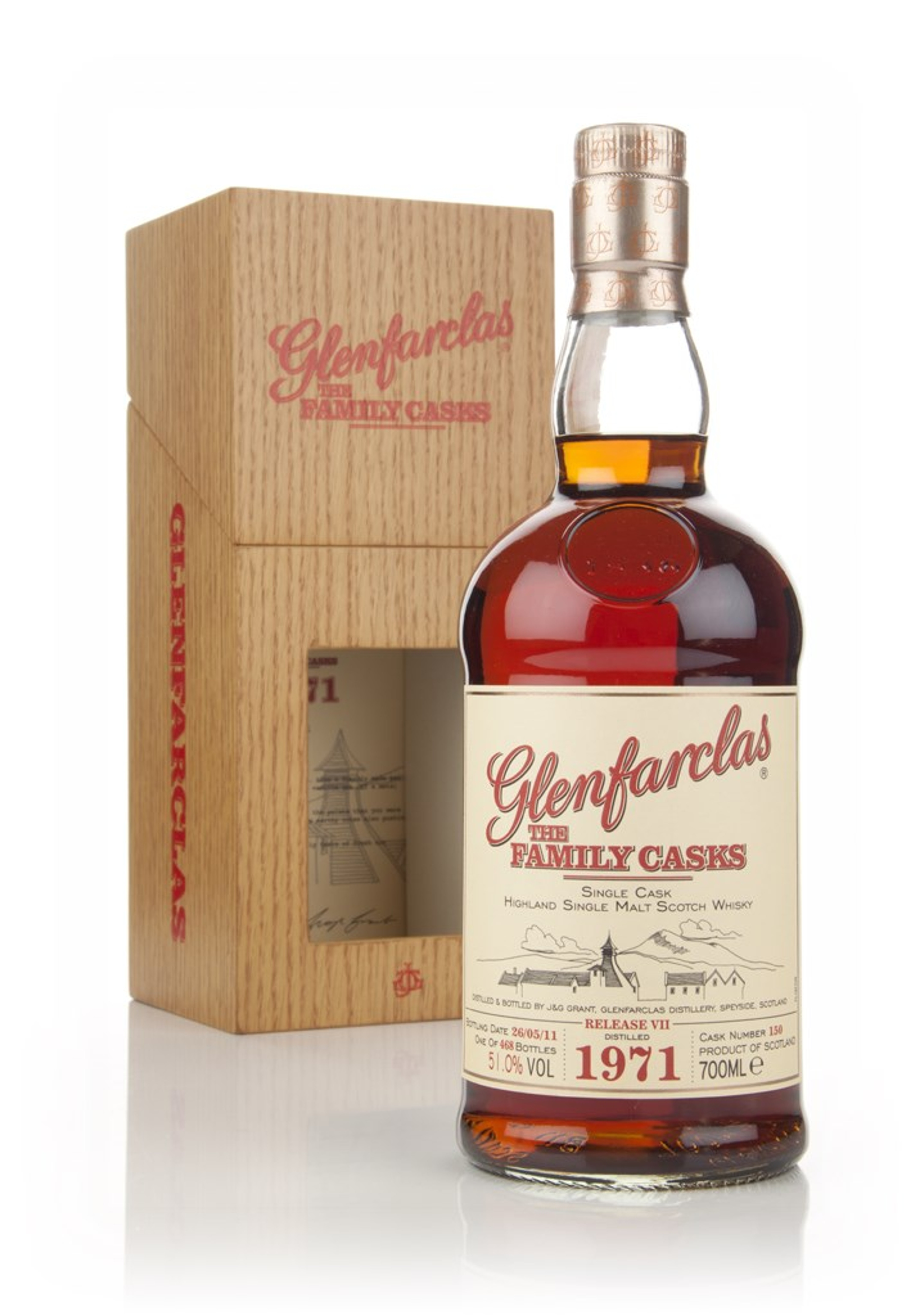 Glenfarclas 1971 Family Cask Release VII 70cl