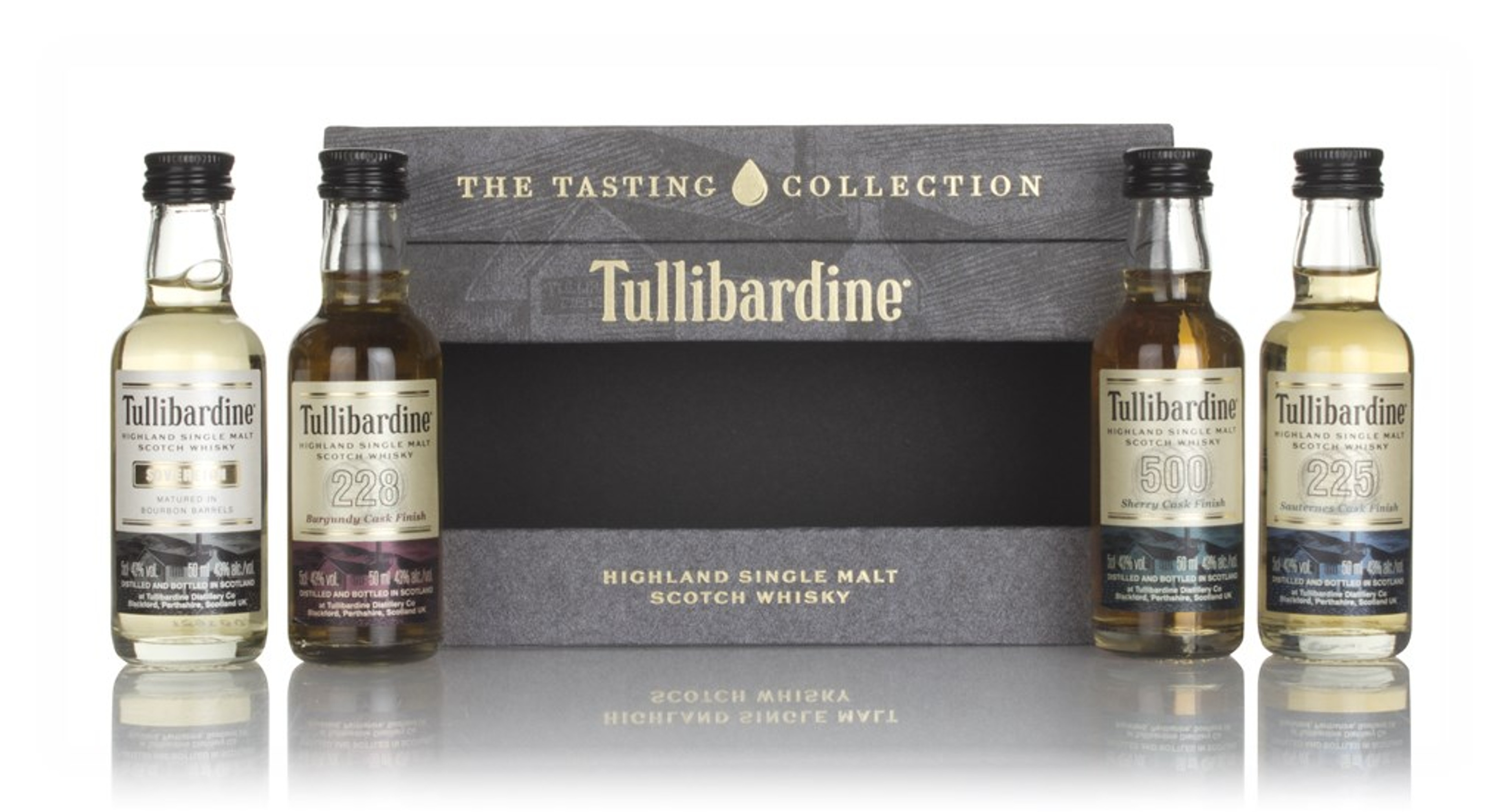 Tullibardine Tasting Collection Gift Set (4 x 50ml) 20cl