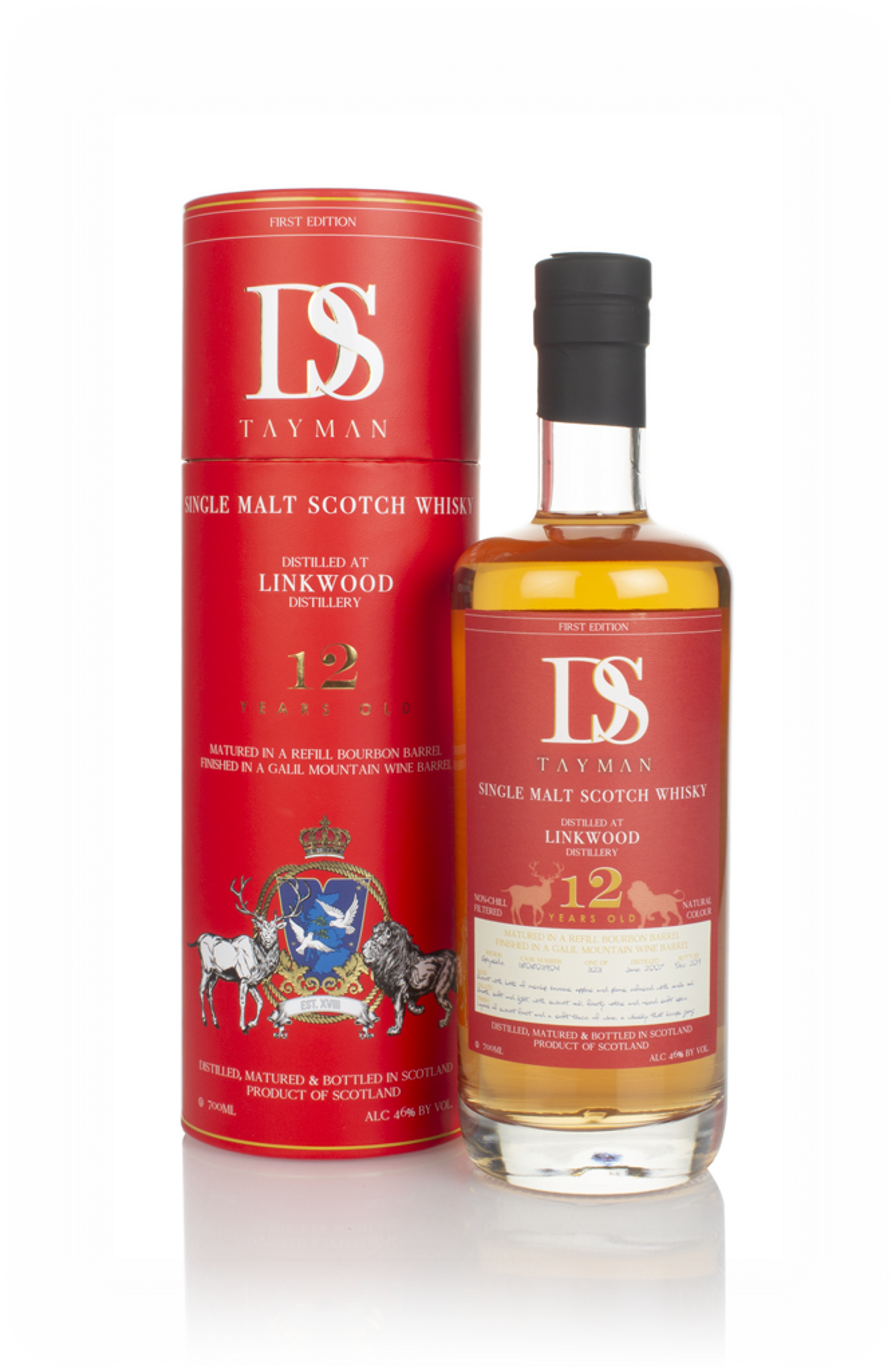 Linkwood 12 Year Old 2007 - DS Tayman 70cl Whisky | Master